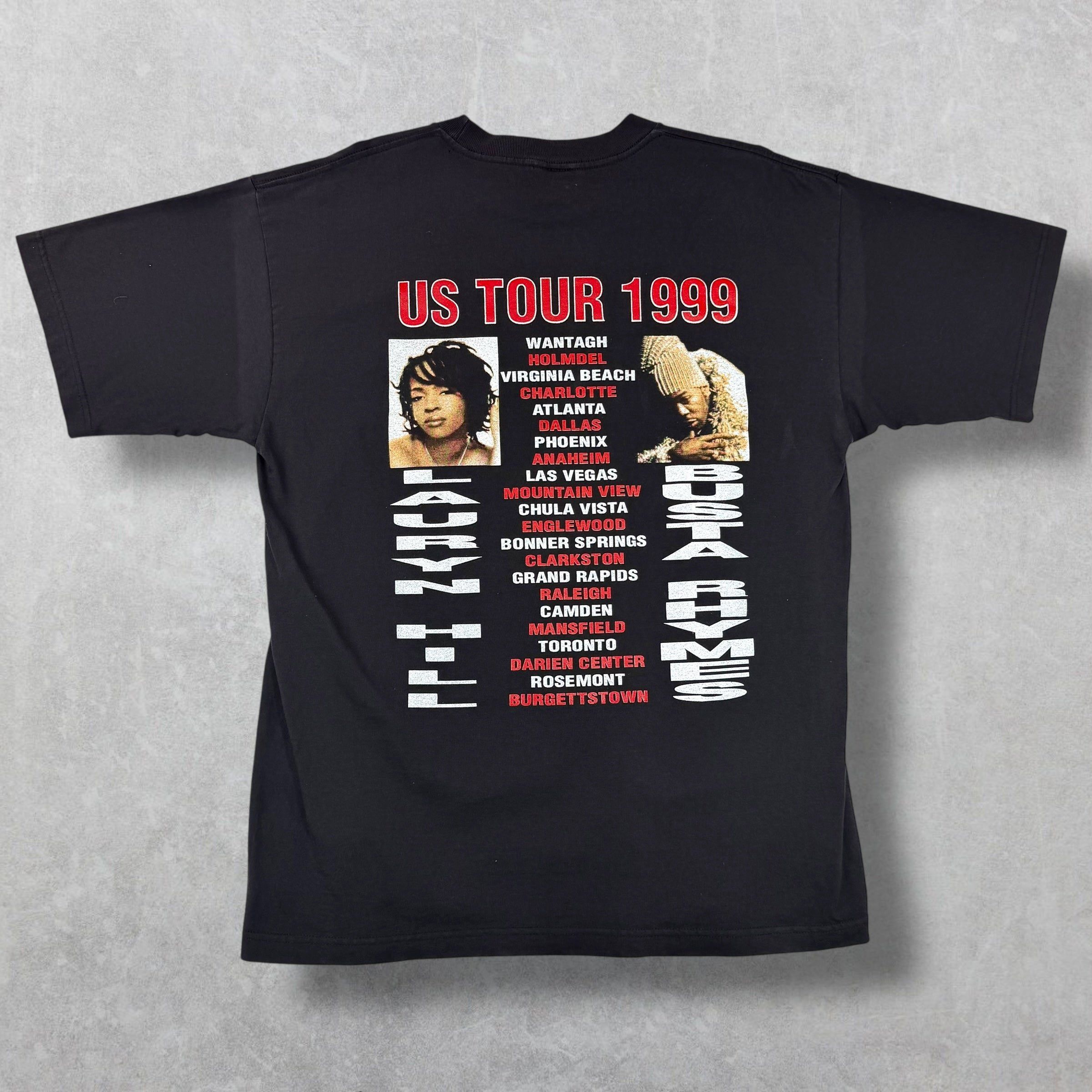 Vintage Vintage 1999 Lauryn Hill & Busta Rhymes US Tour XL Size US XL / EU 56 / 4 - 2 Thumbnail