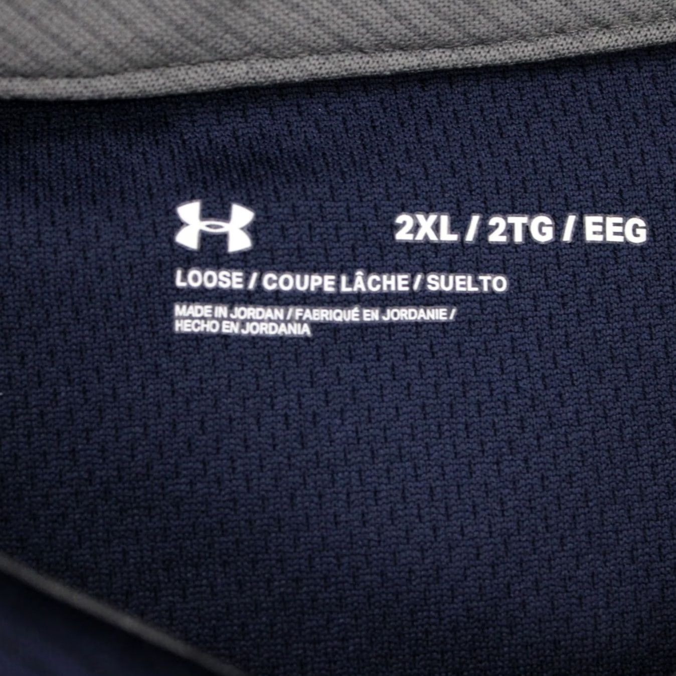 Under Armour Under Armour Polo Shirt Men 2XL Blue Short Sleeve Regular Fit Polo Structured Collar Casual, Activewear, Workwear, Business, Sports Size US XXL / EU 58 / 5 - 7 Thumbnail