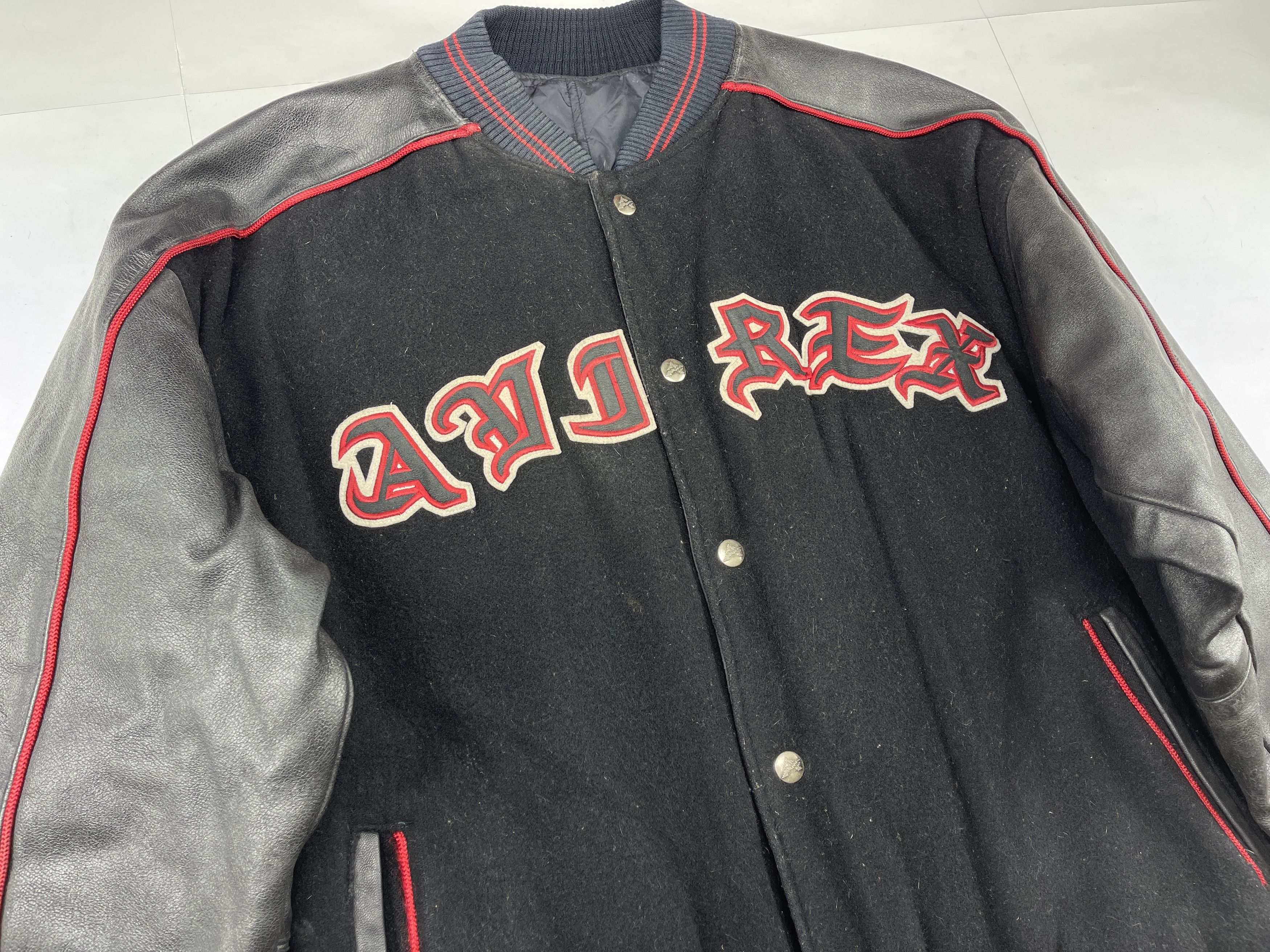 Avirex AVIREX jacket, wool vintage 90s hip hop 1990s hip hop XL Size US XL / EU 56 / 4 - 12 Thumbnail