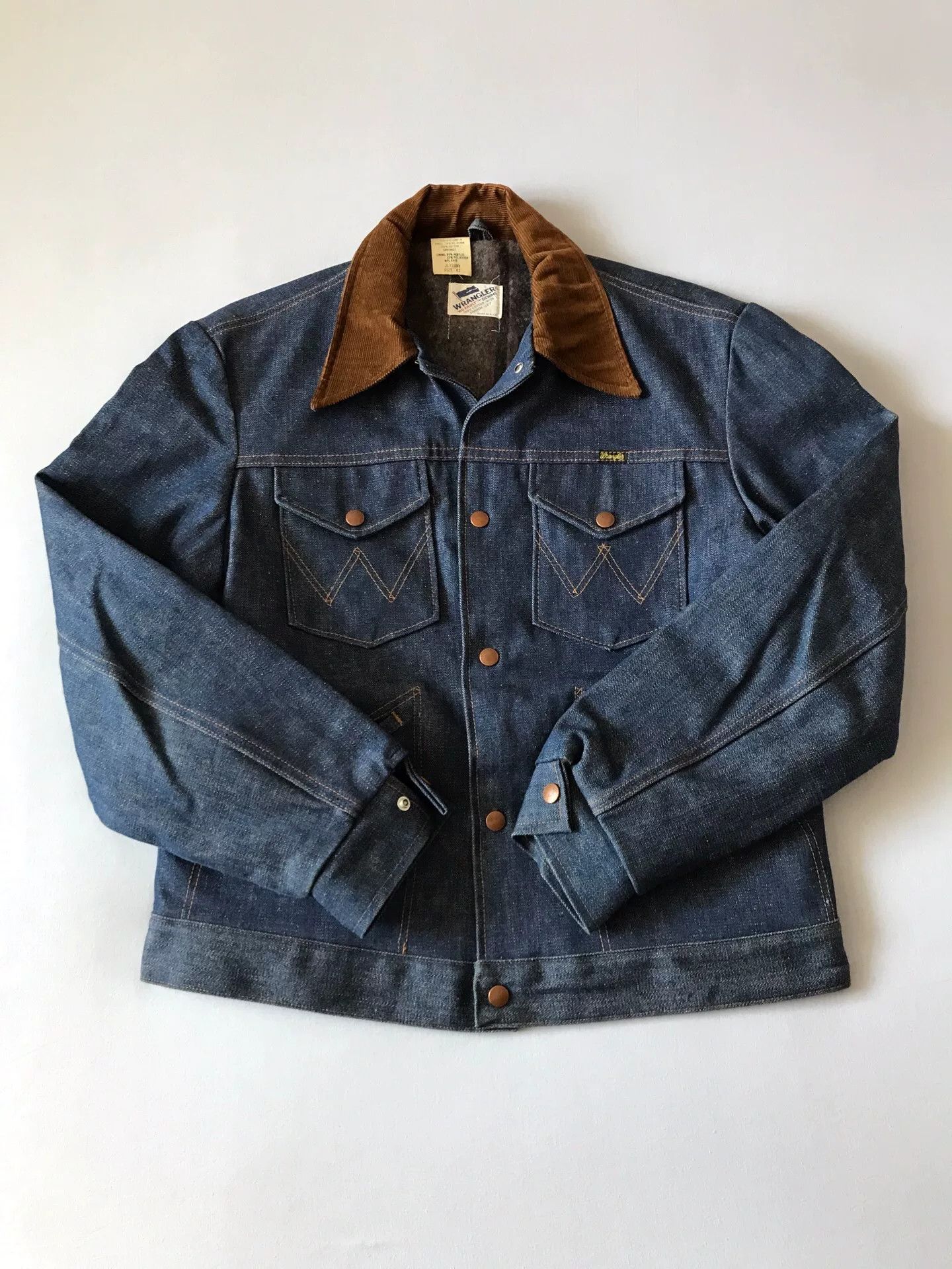 Wrangler 1970s Wrangler Western Denim Jacket Size US XS / EU 42 / 0 - 1 Thumbnail