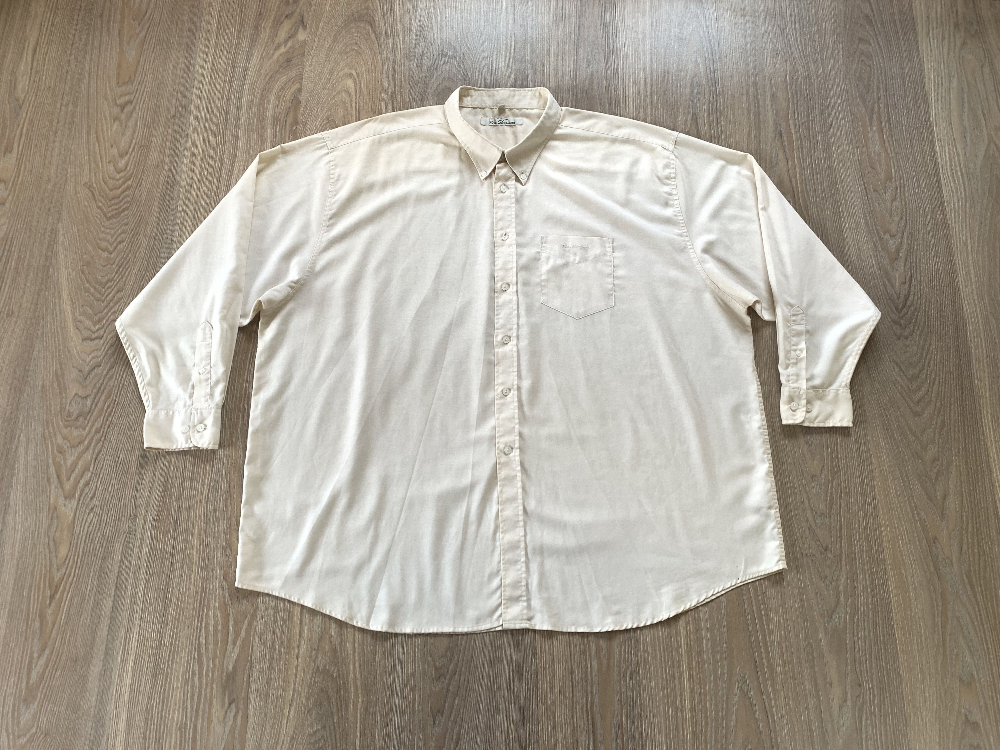 Ben Sherman Ben Sherman Mens Vintage Cotton Button Up Size US XXL / EU 58 / 5 - 1 Thumbnail