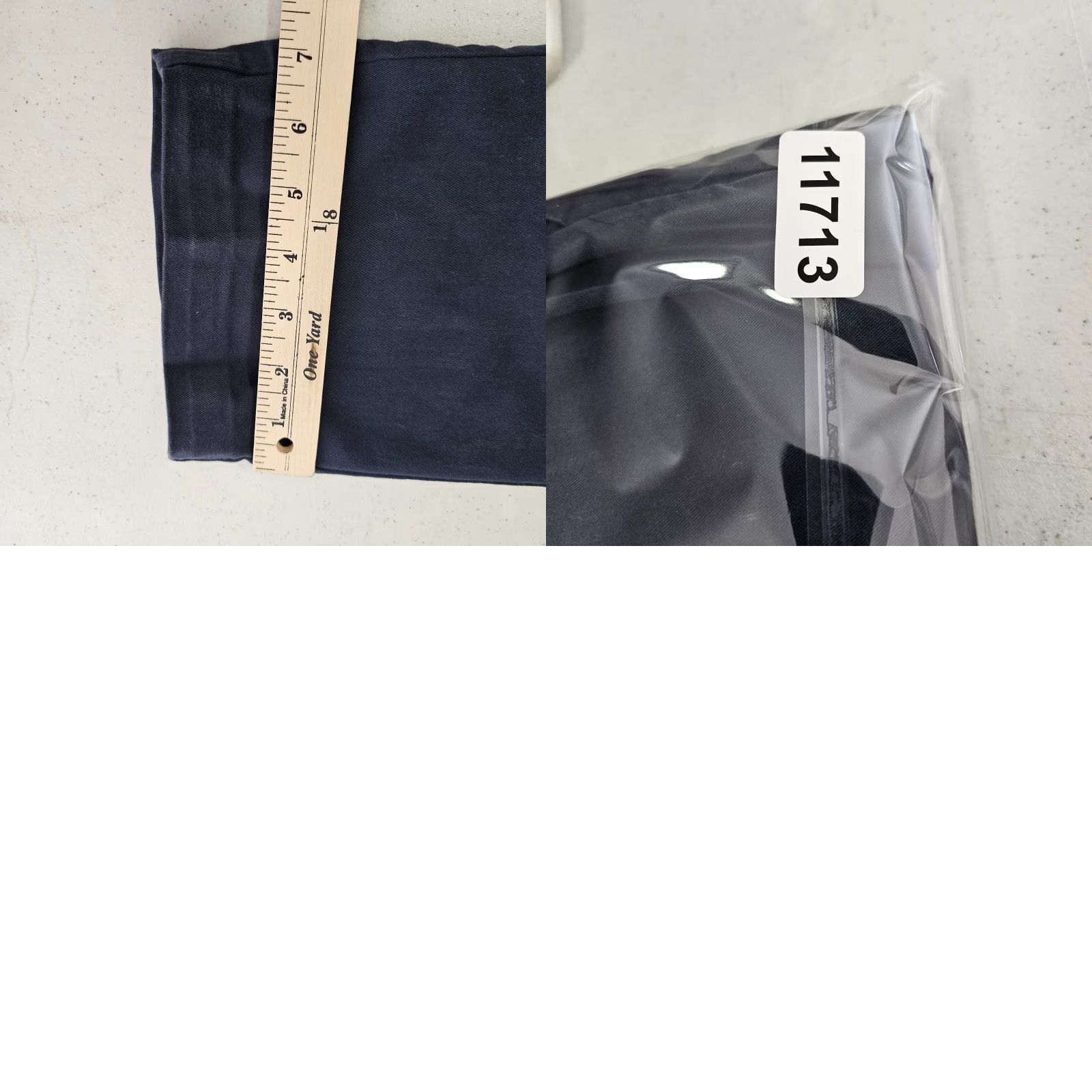 Vintage Rohan Pants Mens 30x29 Blue Chino Flat Front Stretch Cotton Twill Button Zipper Classic Size US 30 / EU 46 - 10 Thumbnail