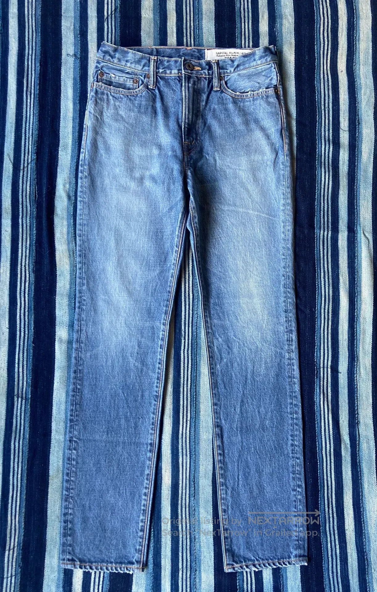 Kapital kapital 14oz denim monkey cisco pants. Size US 32 / EU 48 - 1 Thumbnail