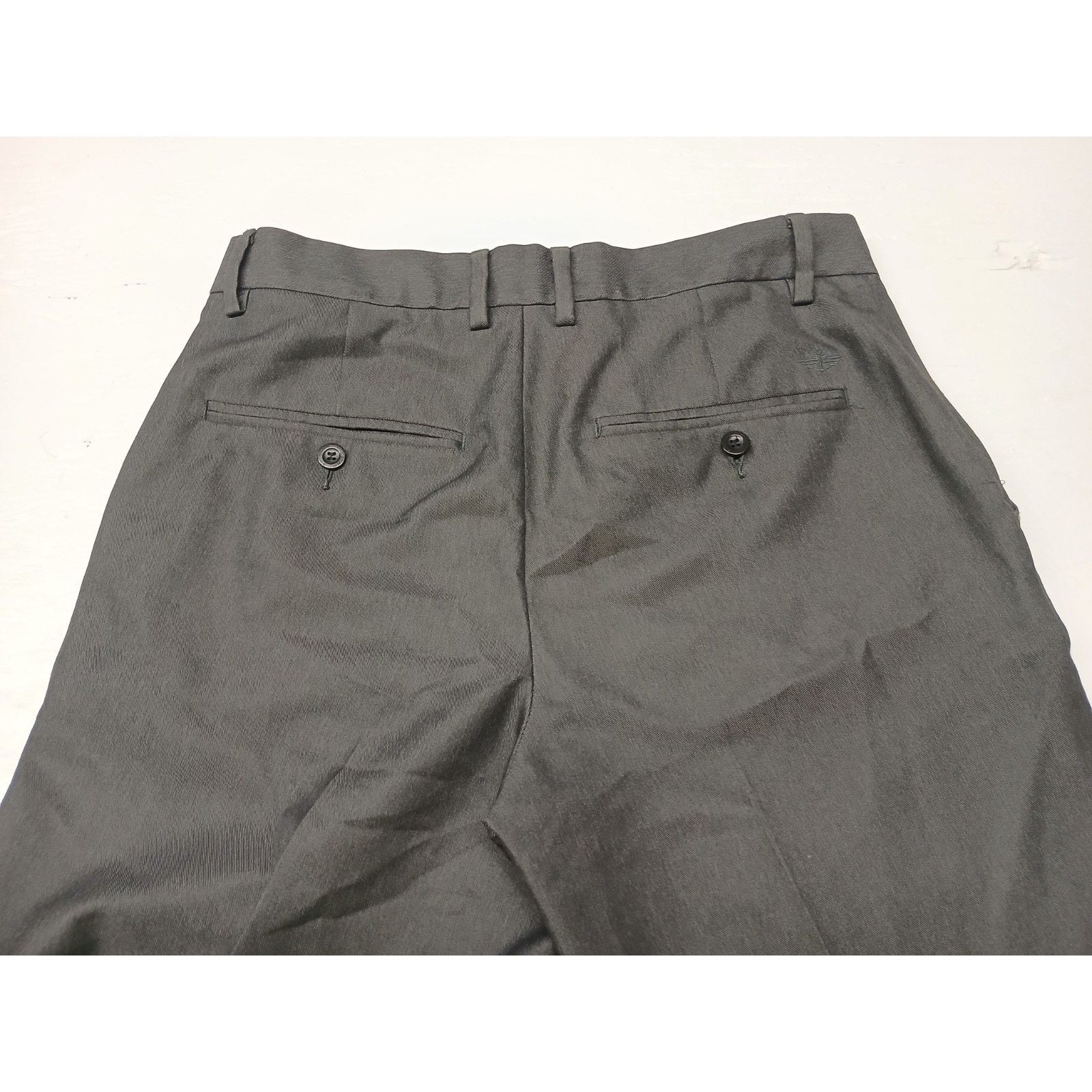Dockers Dockers (30x30) Gray Straight Regular Fit Dress Slacks Size US 30 / EU 46 - 8 Thumbnail
