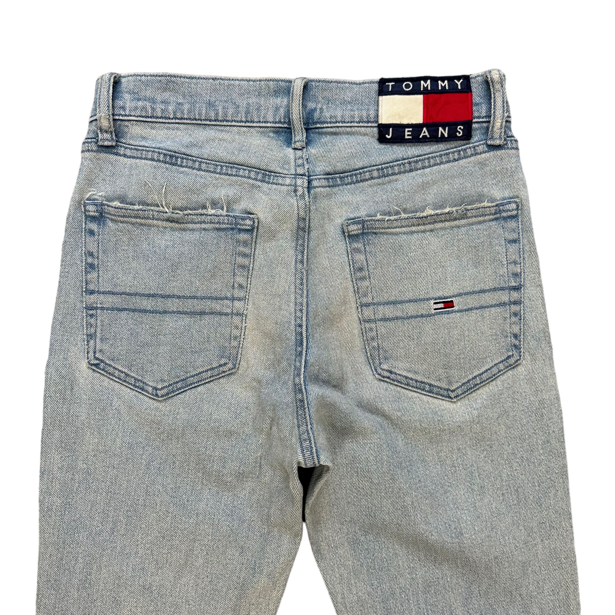 Tommy Hilfiger TOMMY JEANS SLIM FIT WASHED DENIM PANT #9113-58 Size US 28 / EU 44 - 12 Thumbnail