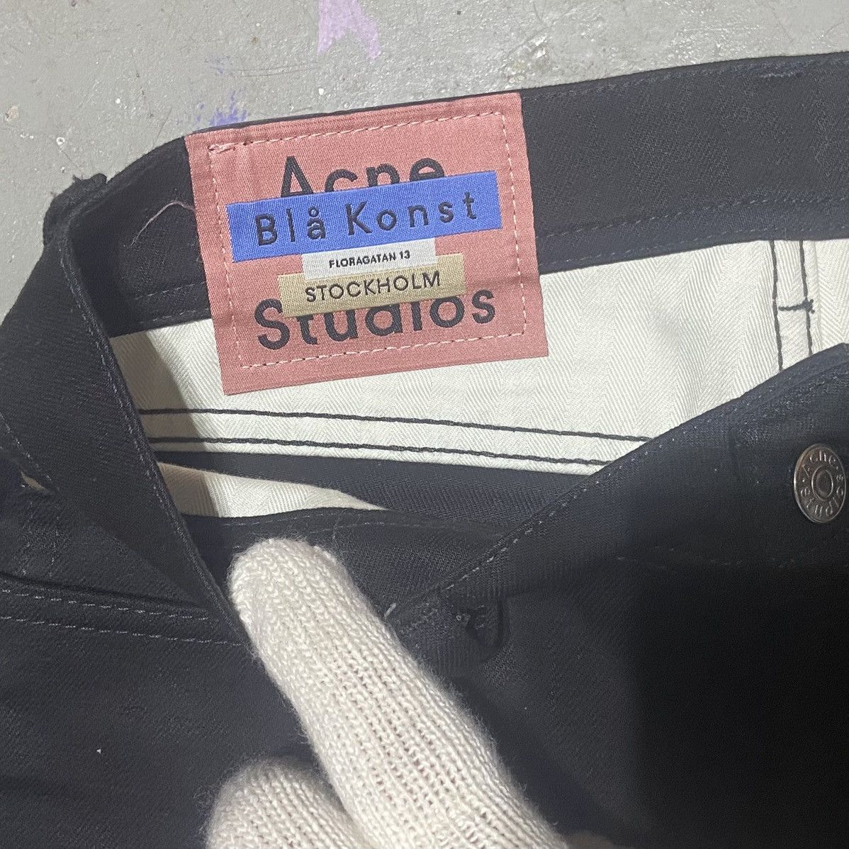 Acne Studios North Stay Black Jeans Size US 28 / EU 44 - 3 Thumbnail