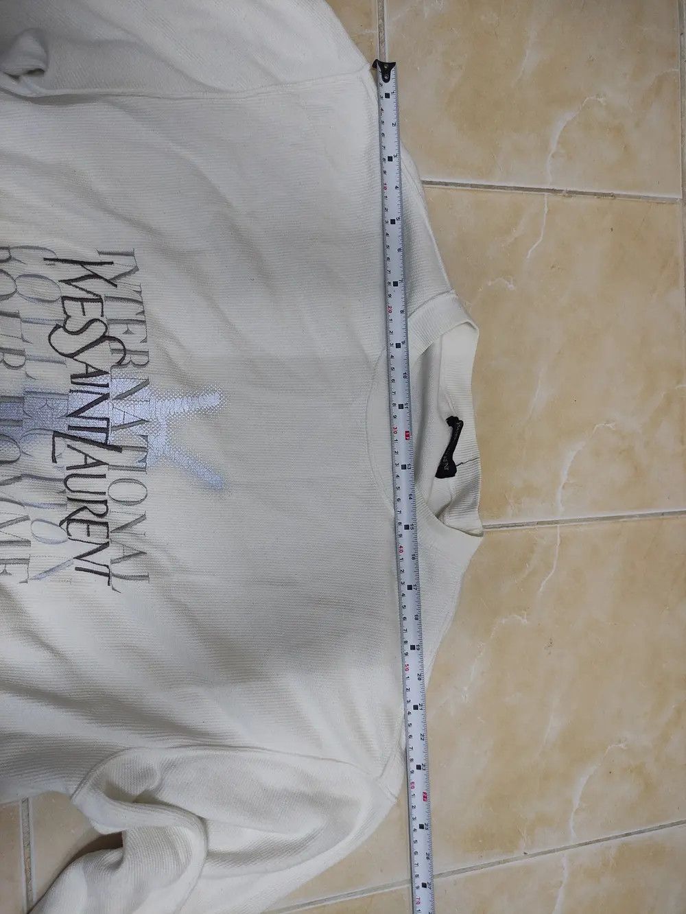 Yves Saint Laurent YSL POUR HOMME INTERNATIONAL COLLECTION VINTAGE CREWNECK Size US XL / EU 56 / 4 - 8 Thumbnail