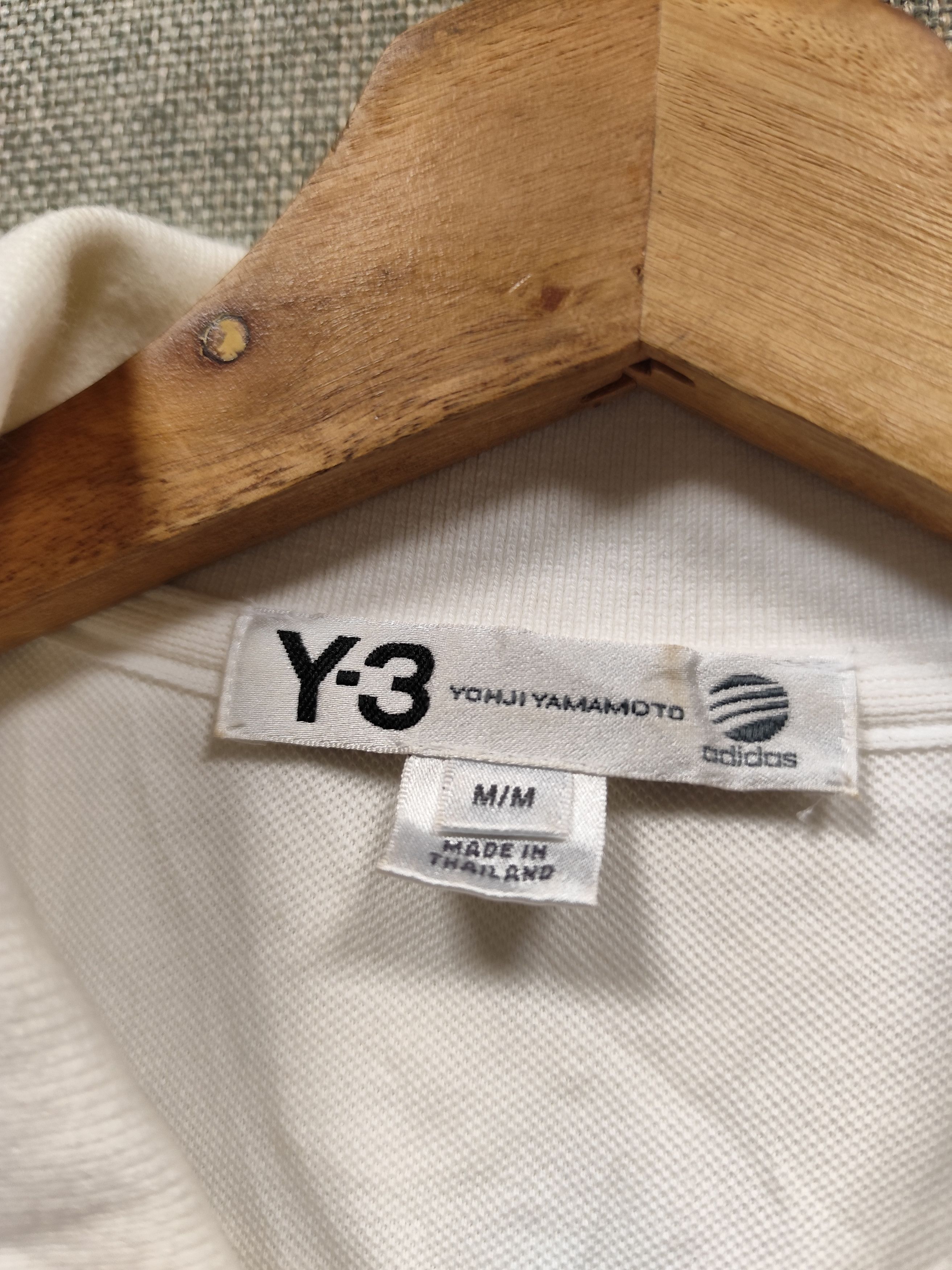 Adidas × Y-3 × Yohji Yamamoto Adidas Y-3 Yohji Yamamoto Polo Shirt Size US M / EU 48-50 / 2 - 5 Thumbnail