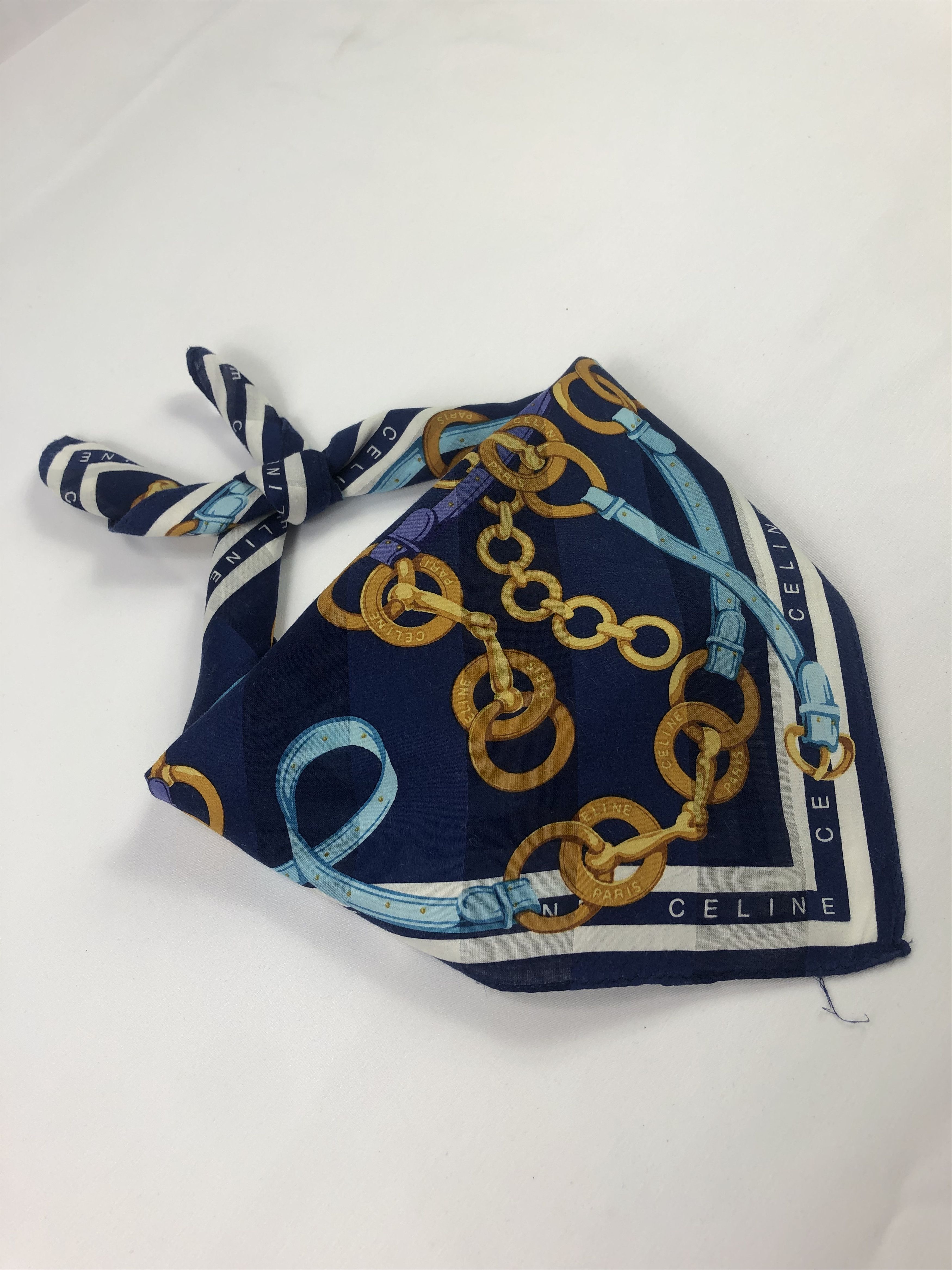 Celine Celine Handkerchief / Bandana / Neckerchief / Headscarf Size ONE SIZE - 2 Thumbnail