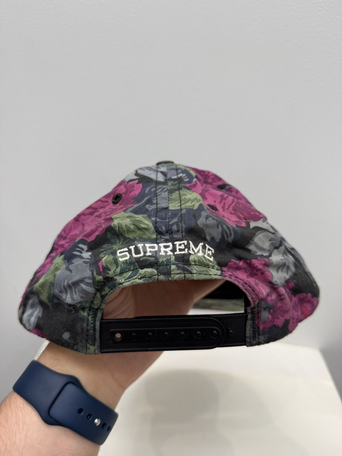 Supreme Supreme SS18 Floral Five Panel Cap Hat Size ONE SIZE - 3 Thumbnail