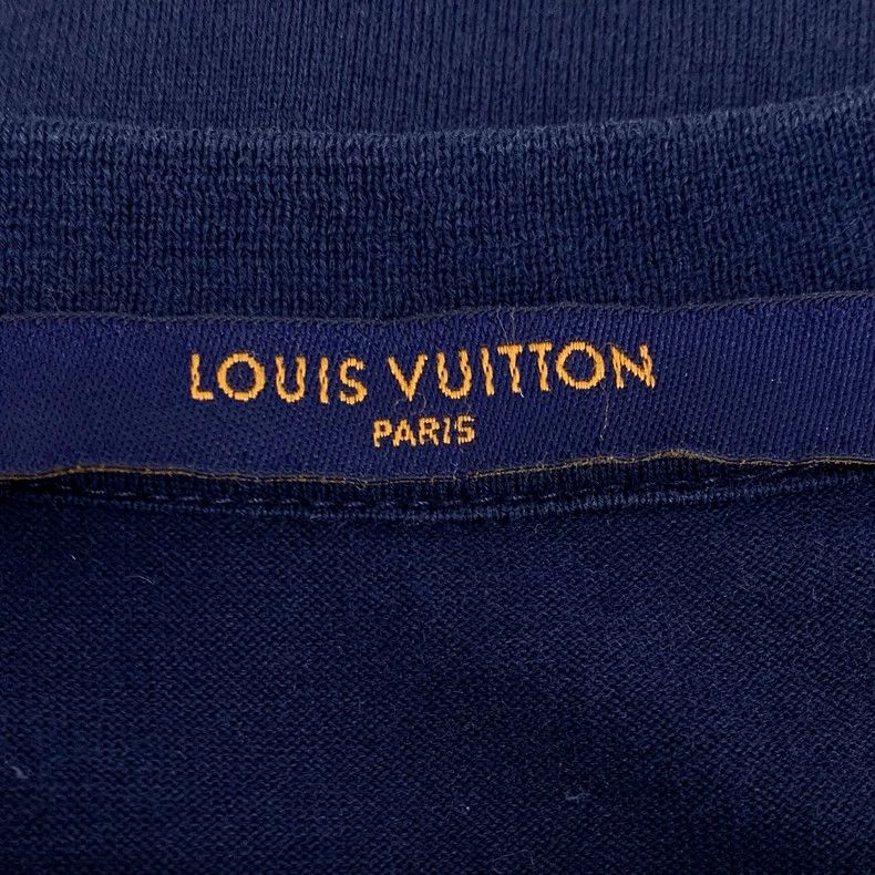 Louis Vuitton Louis Vuitton Dark blue logo monogram embroidered cotton c Size US XS / EU 42 / 0 - 5 Thumbnail