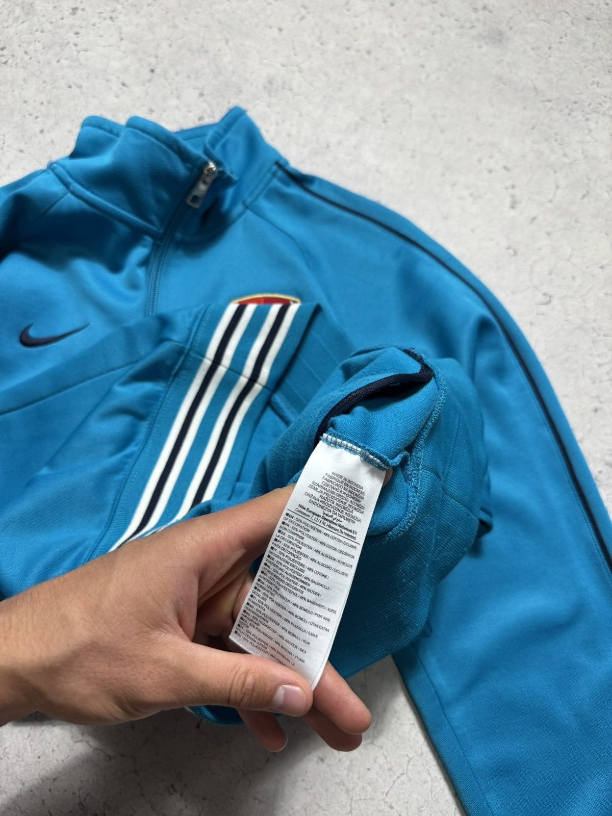 Nike Nike FC Arsenal Vintage Full Zip Jacket Football Soccer Size US S / EU 44-46 / 1 - 7 Thumbnail