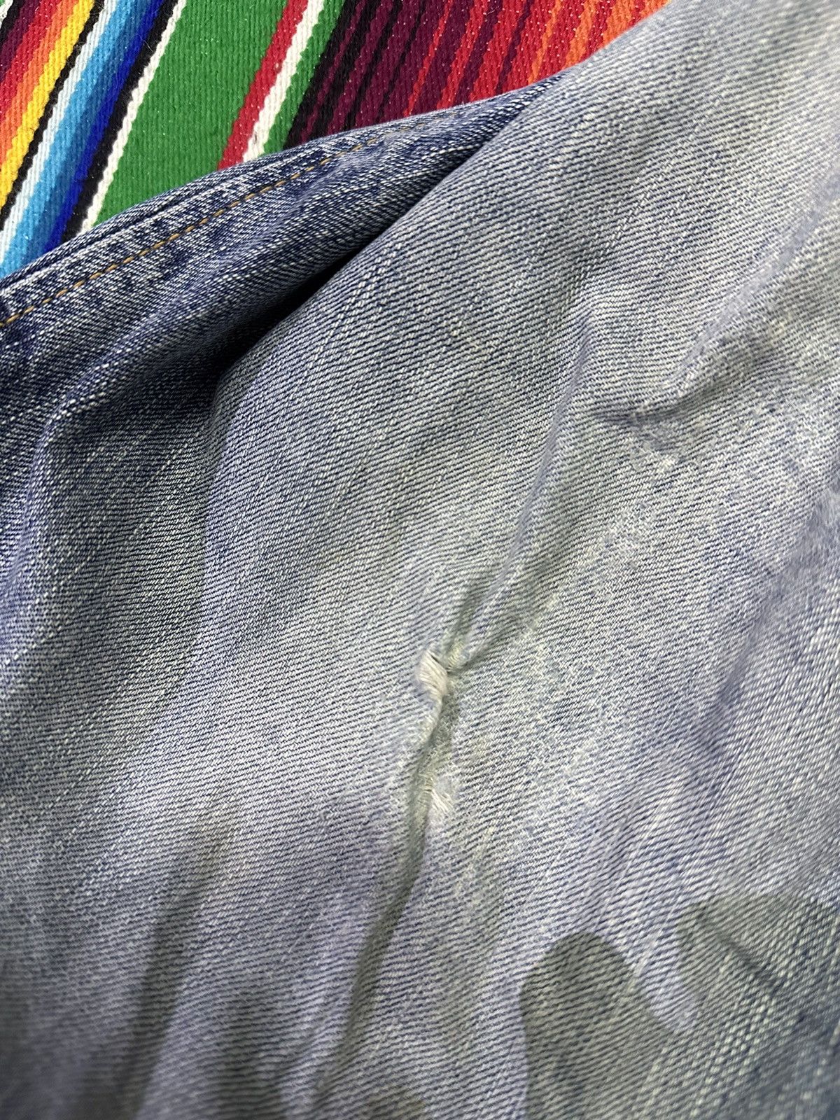 Japanese Brand 💥Edwin Selvedge💥 Crazy Design Edwin Selvedge💥 Size US 36 / EU 52 - 10 Thumbnail