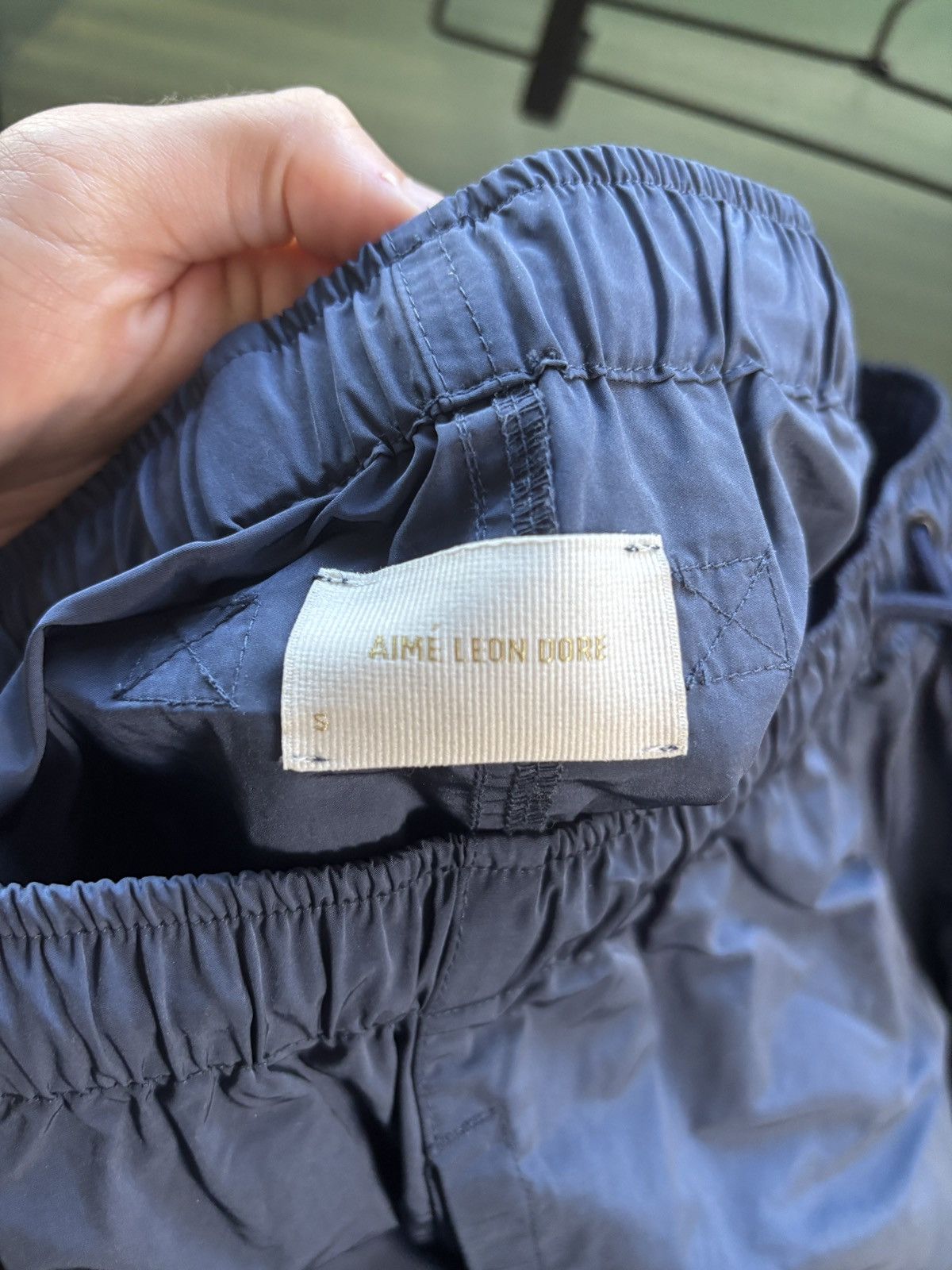 Aime Leon Dore AIME LEON DORE | SIDE LOGO NYLON TRACK PANTS Size US 30 / EU 46 - 8 Thumbnail