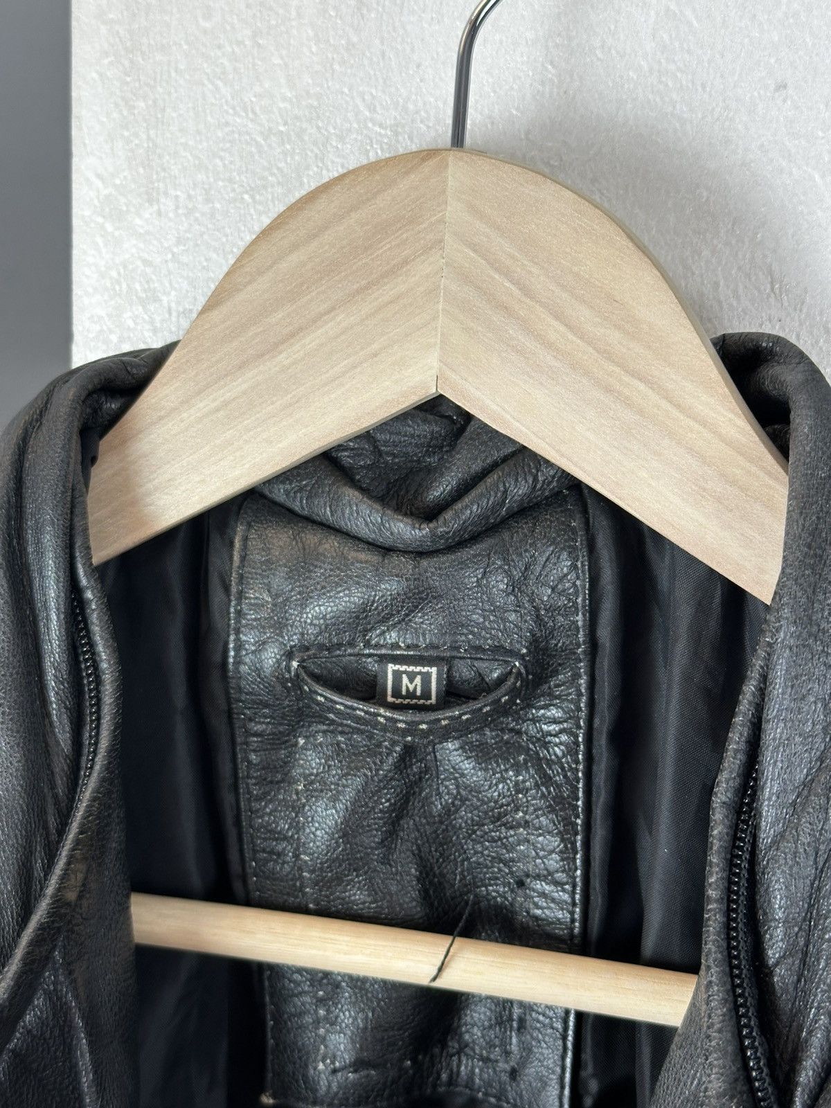 Schott Rare Vintage Batman Leather Bomber Jacket Size US M / EU 48-50 / 2 - 7 Thumbnail