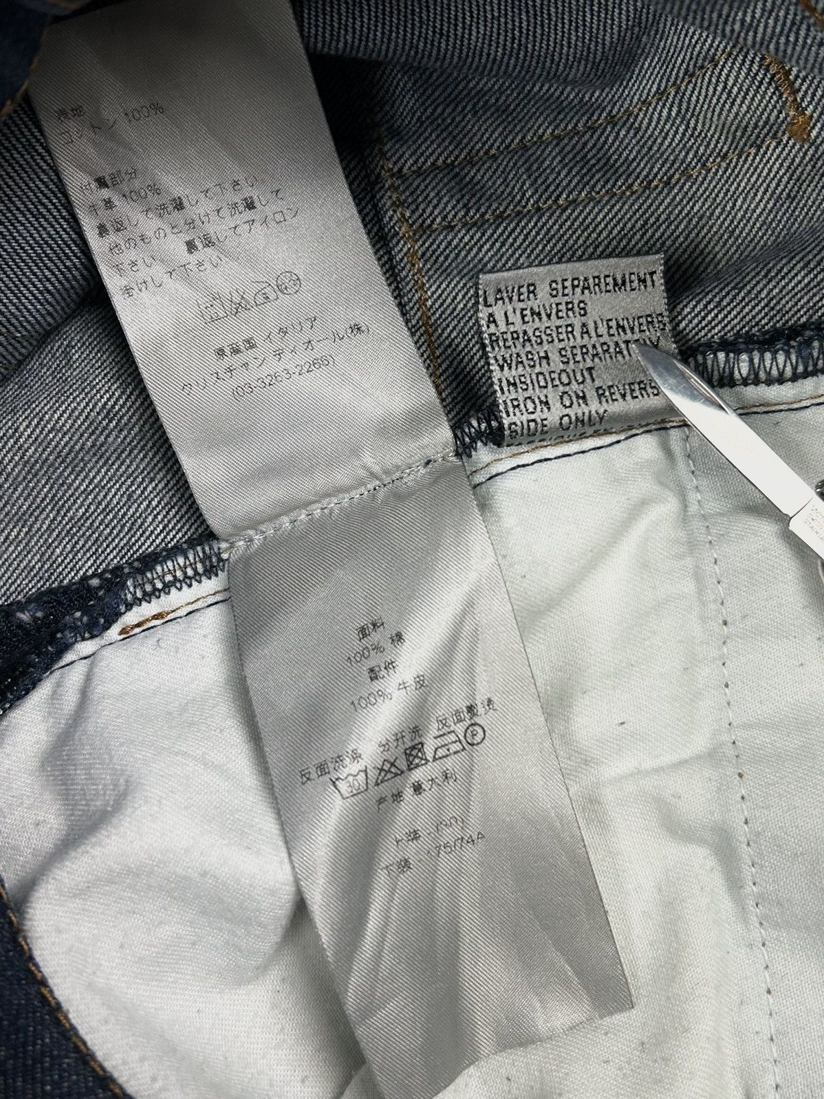 Christian Dior Monsieur × Vintage Rare Luxury Christian Dior Jeans Navy Denim Pants vintage Size US 30 / EU 46 - 11 Thumbnail