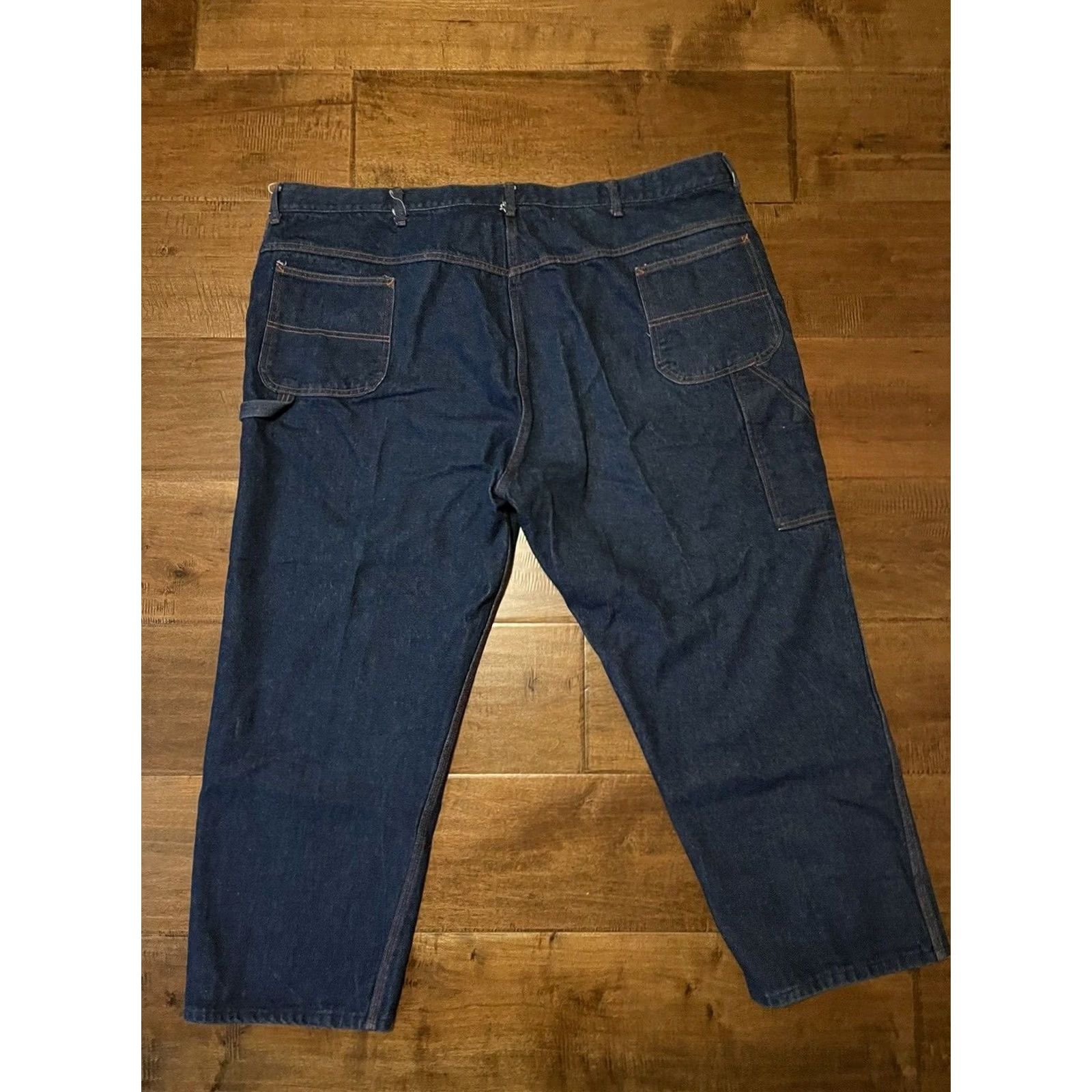 Vintage VINTAGE Big Mac JC Penny USA Orange Stitch Denim Carpenter Jeans - Men's 50x29 Size US 34 / EU 50 - 3 Thumbnail