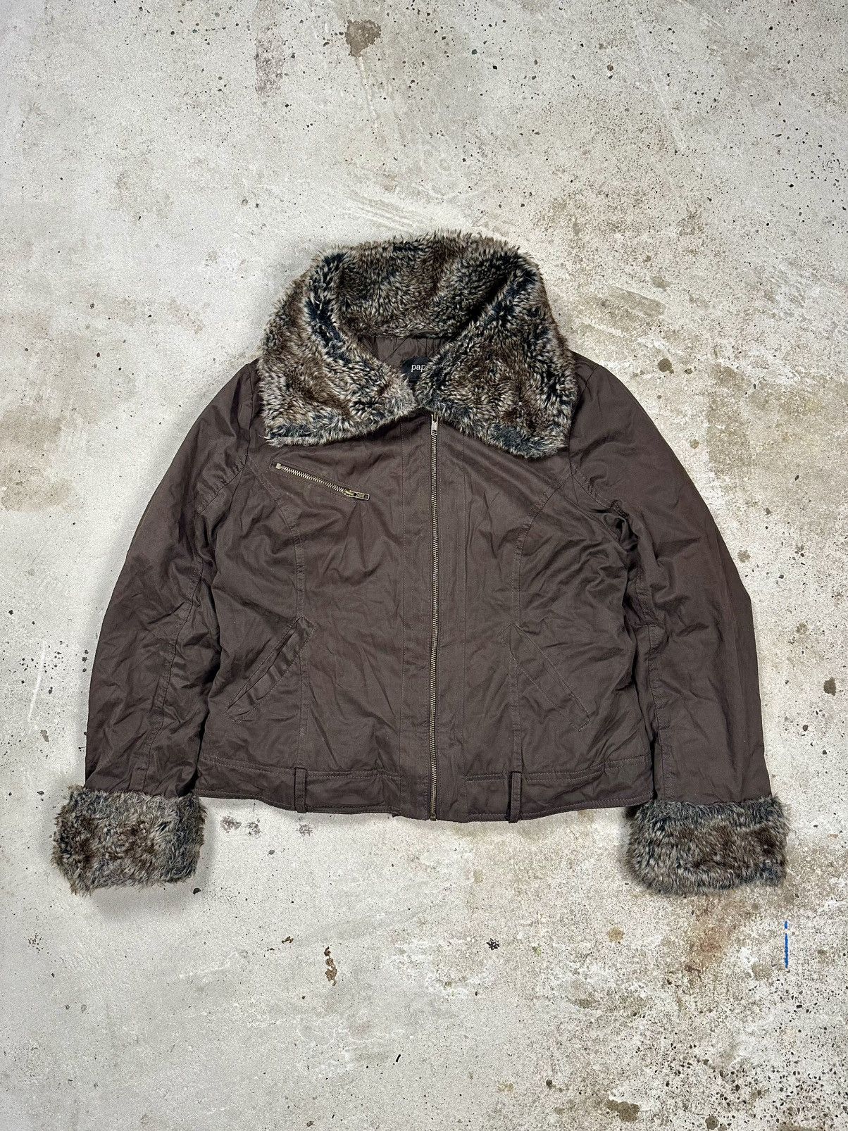 If Six Was Nine × Japanese Brand × Le Grande Bleu (L.G.B.) Vintage Y2K Faux Fur Brown Afghan Bomber Jacket penny lane Size US M / EU 48-50 / 2 - 1 Thumbnail