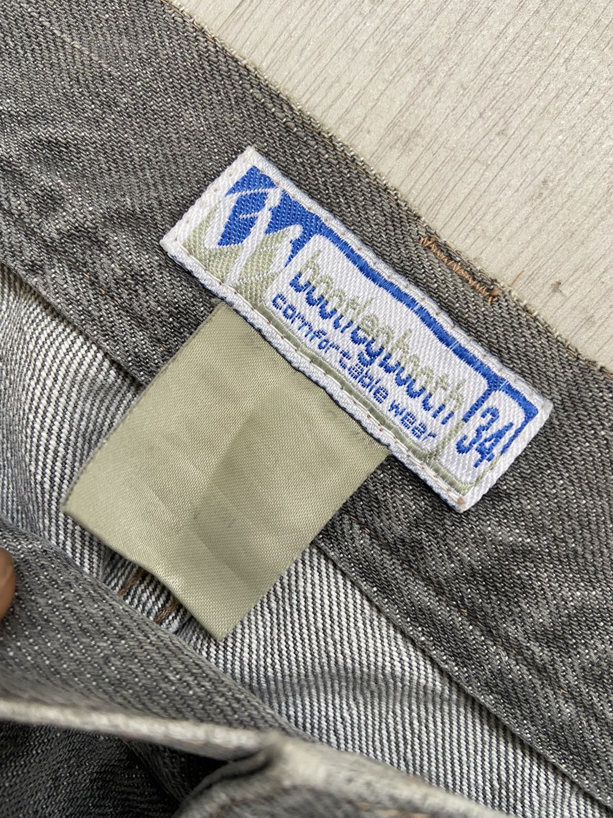 Hiroshi Fujiwara × Japanese Brand Vintage 1990’s Bootlegboot Double Knee Baggy Pants Size US 34 / EU 50 - 7 Thumbnail