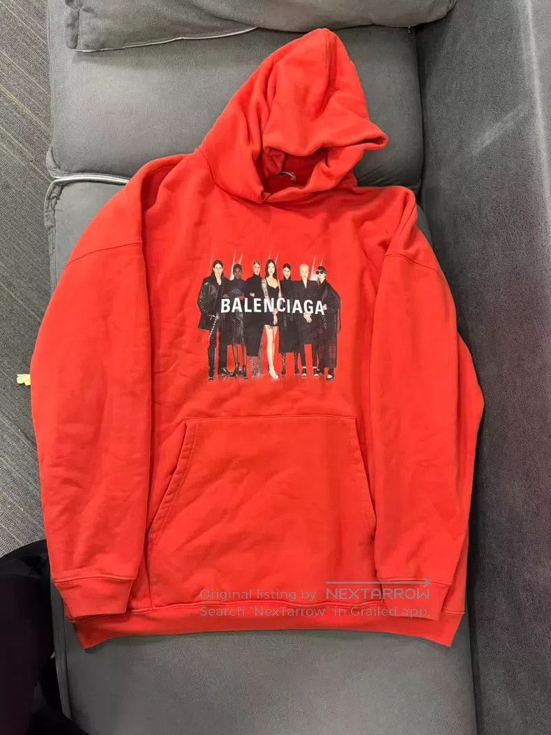 Balenciaga Balenciaga Band Hoodie Size US S / EU 44-46 / 1 - 1 Thumbnail