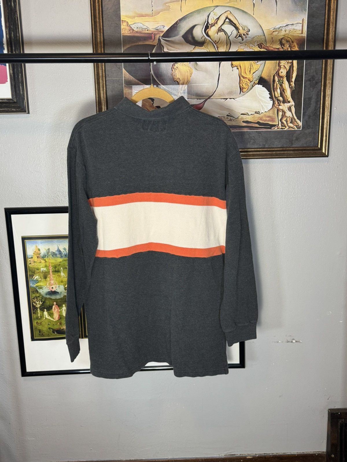Polo Ralph Lauren Vintage Polo Sport Striped Rugby 90s Size US XL / EU 56 / 4 - 2 Thumbnail