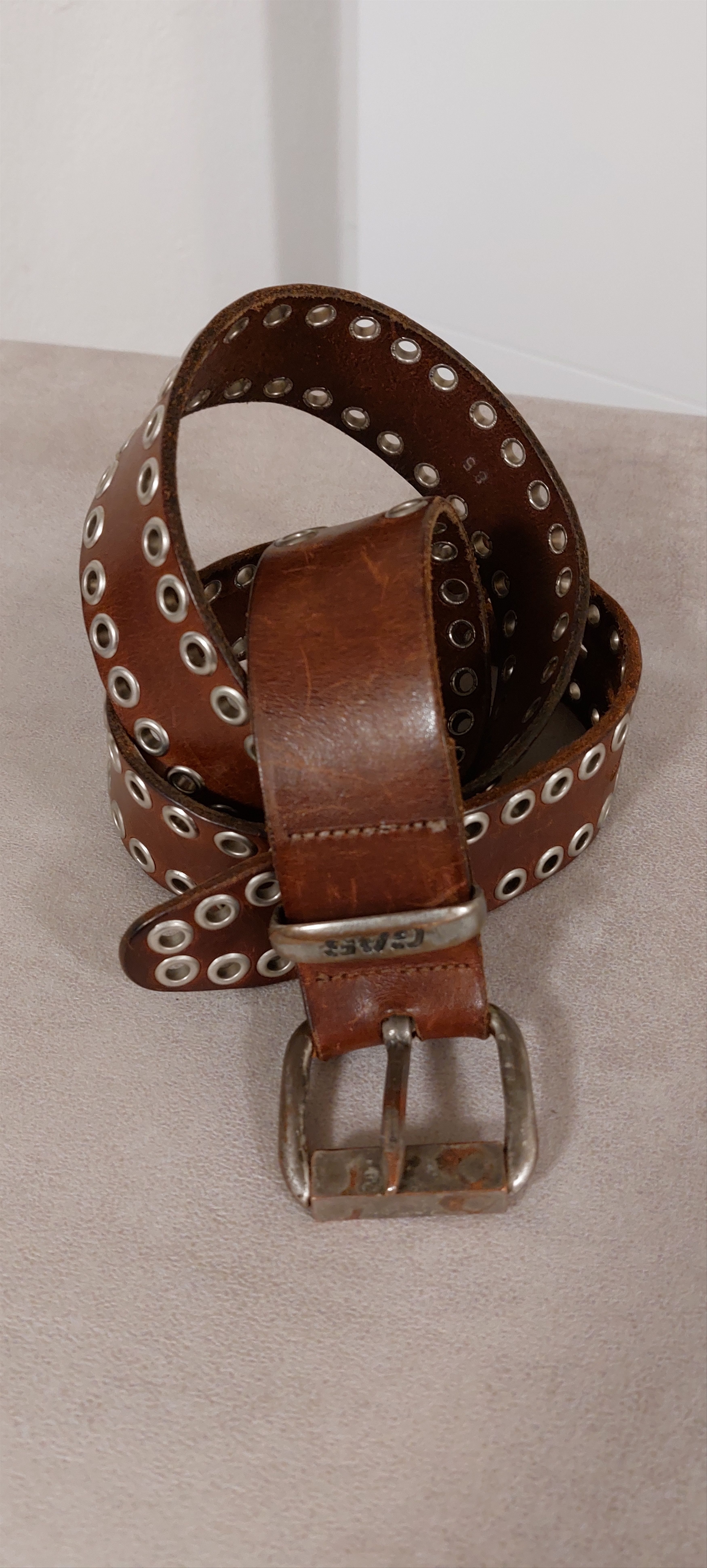 Vintage Western Embossed Leather Belt – Size 36 Italy Size ONE SIZE - 1 Thumbnail