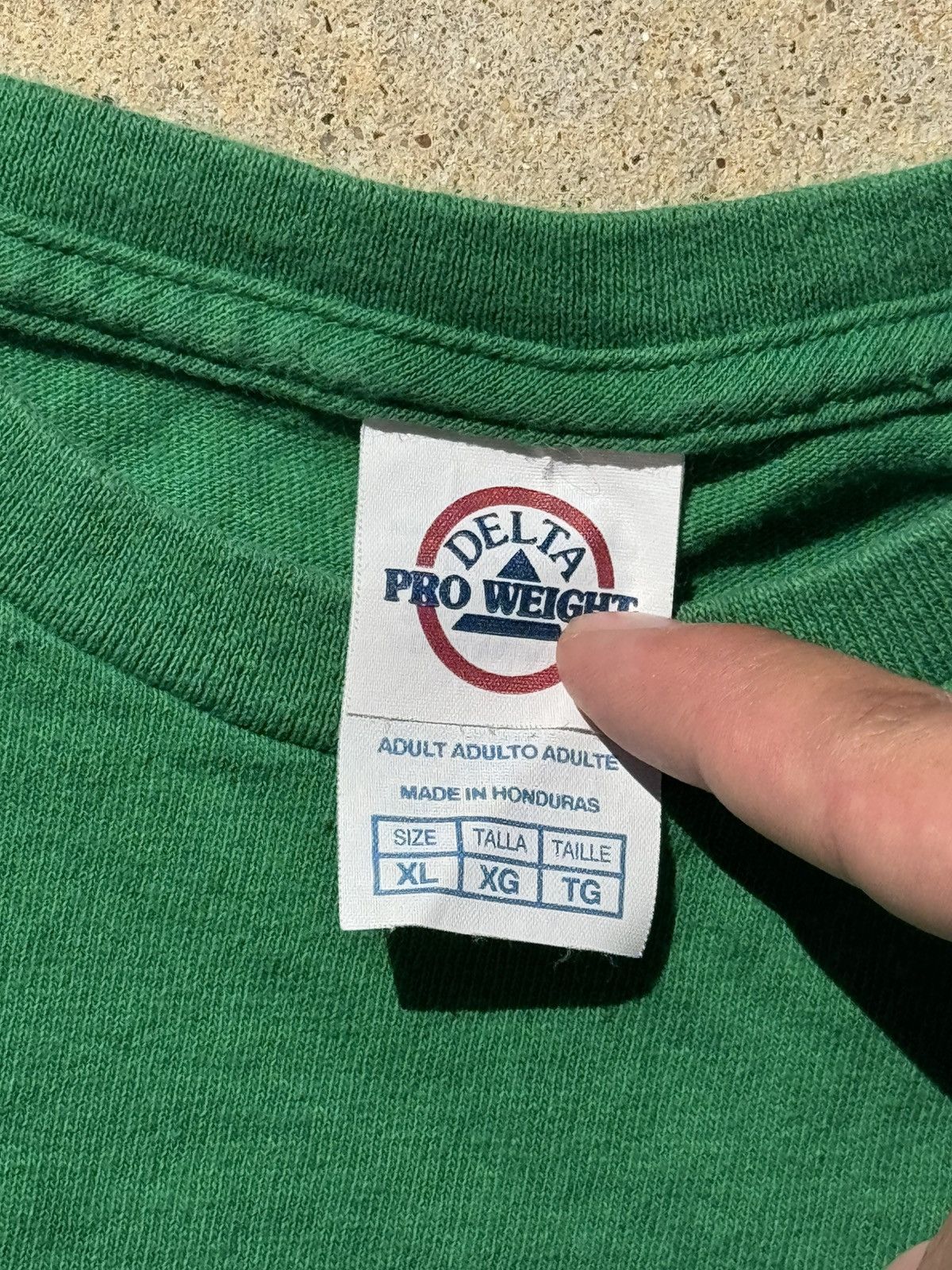 Vintage 2000s Green "Checketh Thyself Lest Ye Wrecketh Thyself" tee Size US XL / EU 56 / 4 - 4 Thumbnail