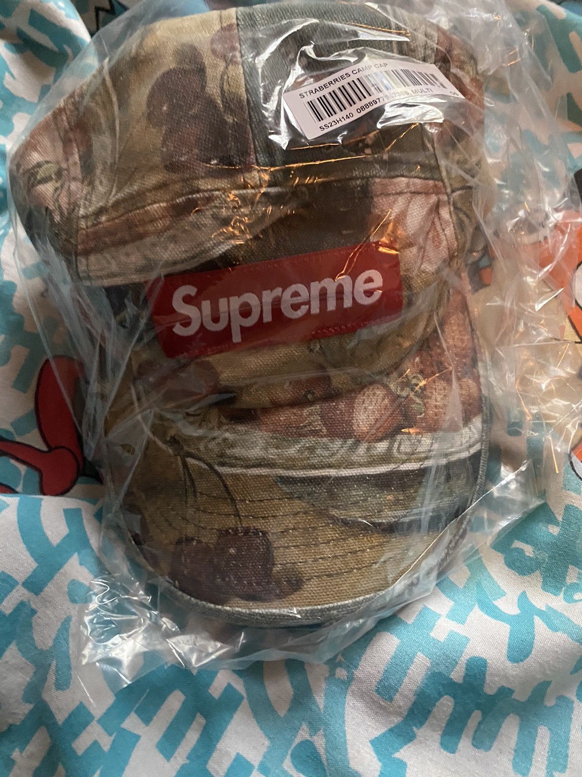 Supreme Supreme Strawberries Camp Cap Size ONE SIZE - 3 Thumbnail