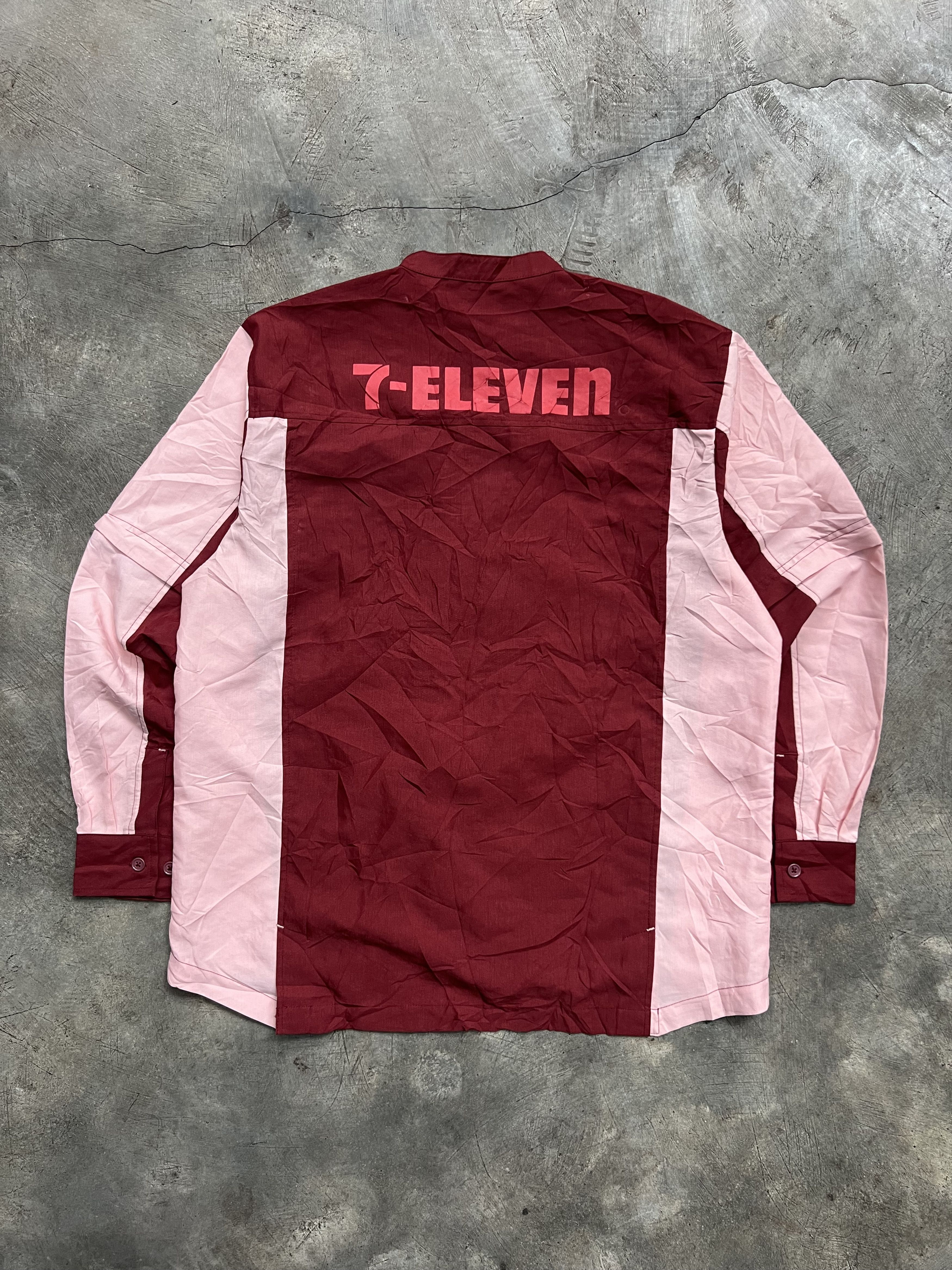 Japanese Brand vintage 7-eleven workshirt Size US XL / EU 56 / 4 - 9 Thumbnail