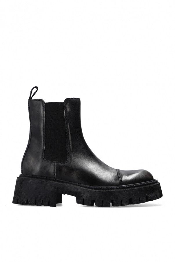 Balenciaga o1mt1gz0924 Tractor 20mm Boot in Black Size US 6 / IT 36 - 1 Thumbnail