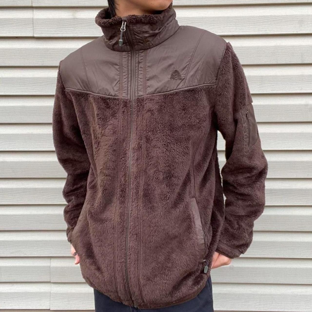 Nike ACG Nike ACG Vintage Brown Zip Up Fleece Jacket Large Size US L / EU 52-54 / 3 - 2 Thumbnail