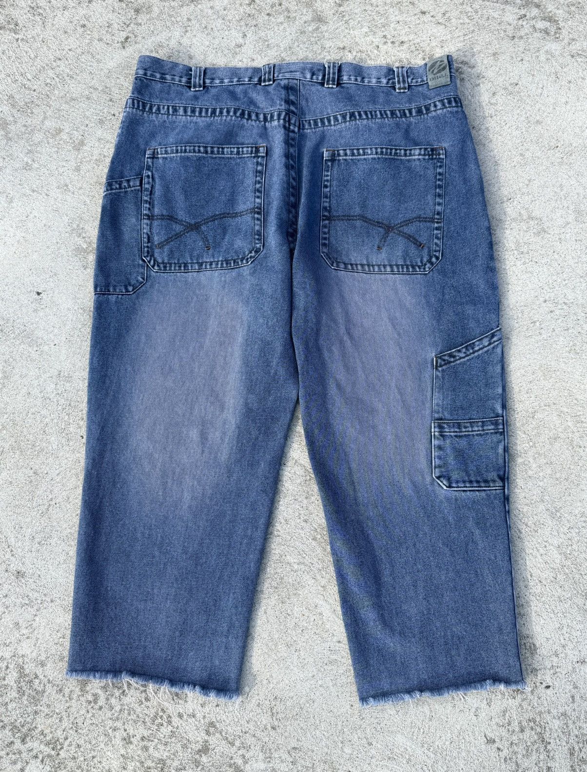 JNCO × Vintage Vintage Y2K DRILL Clothing Carpenter Baggy Jeans Jnco Style Size US 44 / EU 60 - 1 Thumbnail
