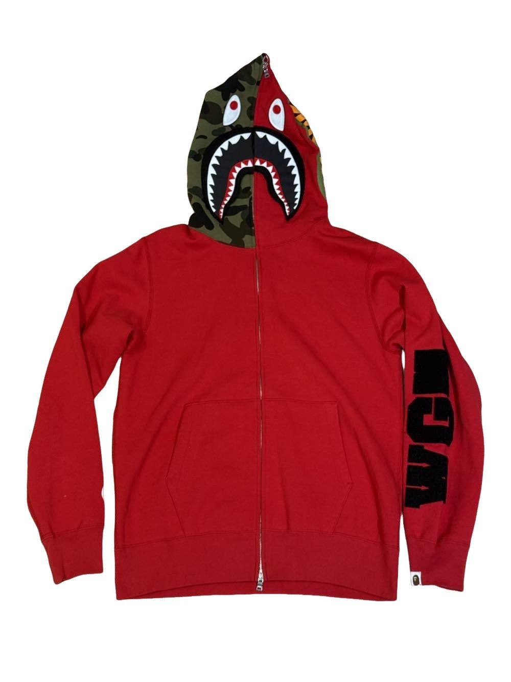 Bape Bape Baby Lisa Red Zip Hoodie | Grailed
