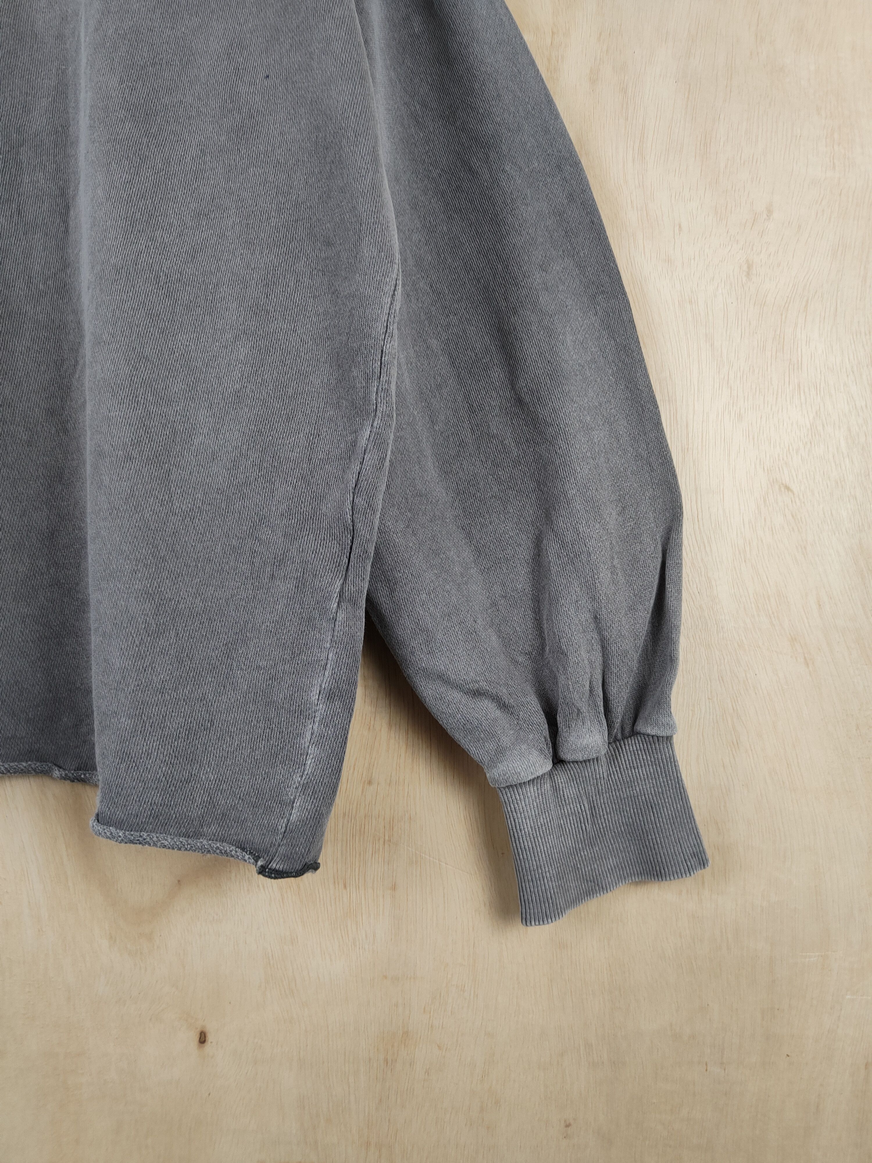 Japanese Brand × Vintage Japanese Brand paris Dark Gray Faded Sweatshirts #S2563 Size US L / EU 52-54 / 3 - 6 Thumbnail