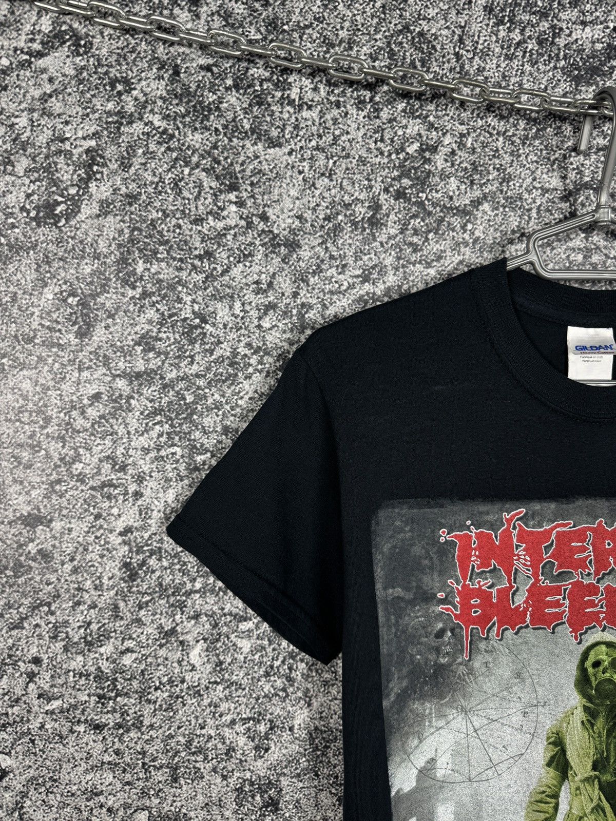 Band Tees Internal Bleeding Tour T-Shirt Death Metal Band Tee Size S Size US S / EU 44-46 / 1 - 4 Thumbnail