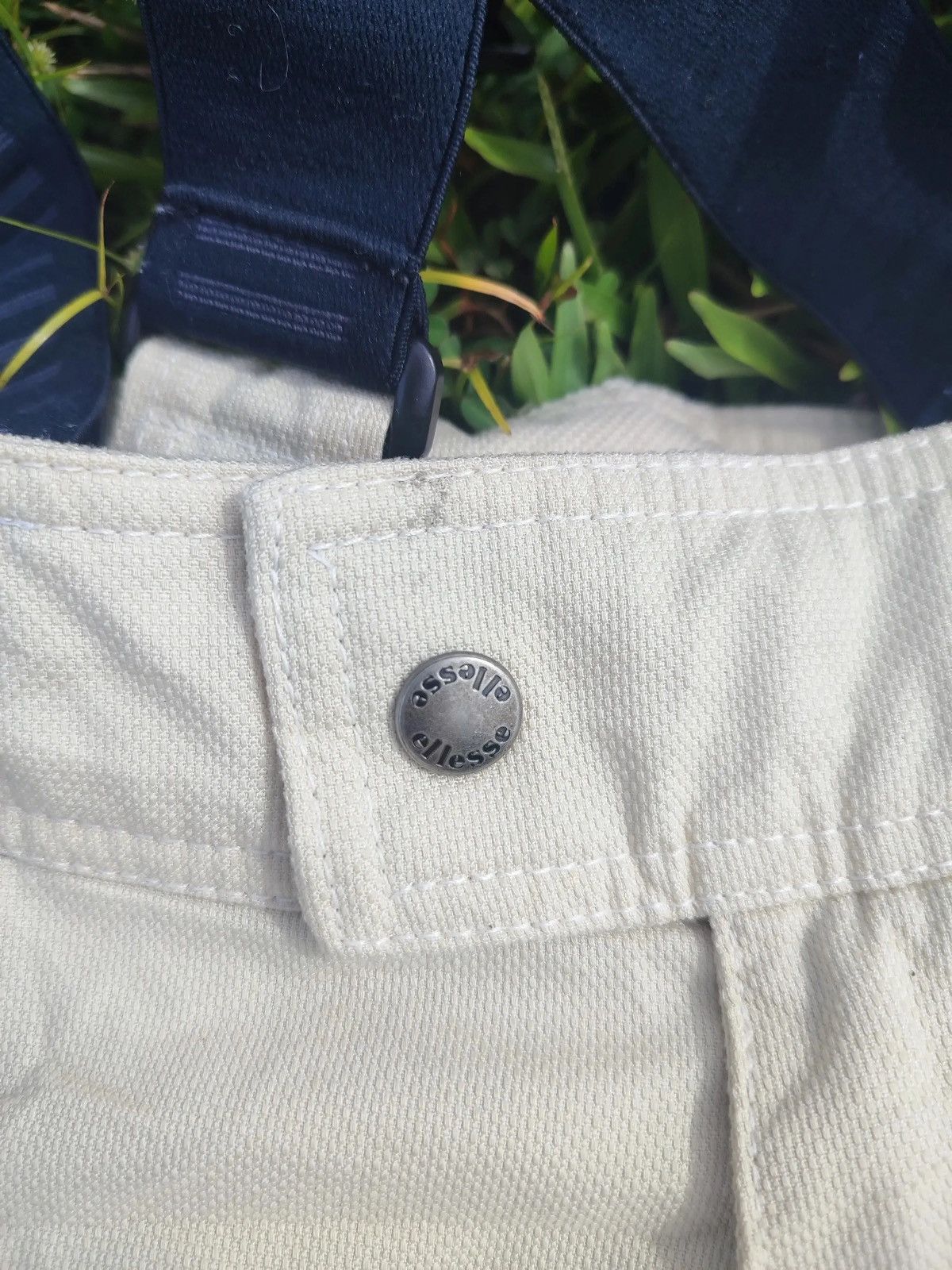 Ellesse × Vintage Ellesse Vintage Snow Pants – Ivory Insulated Ski Trousers Size US 30 / EU 46 - 10 Thumbnail