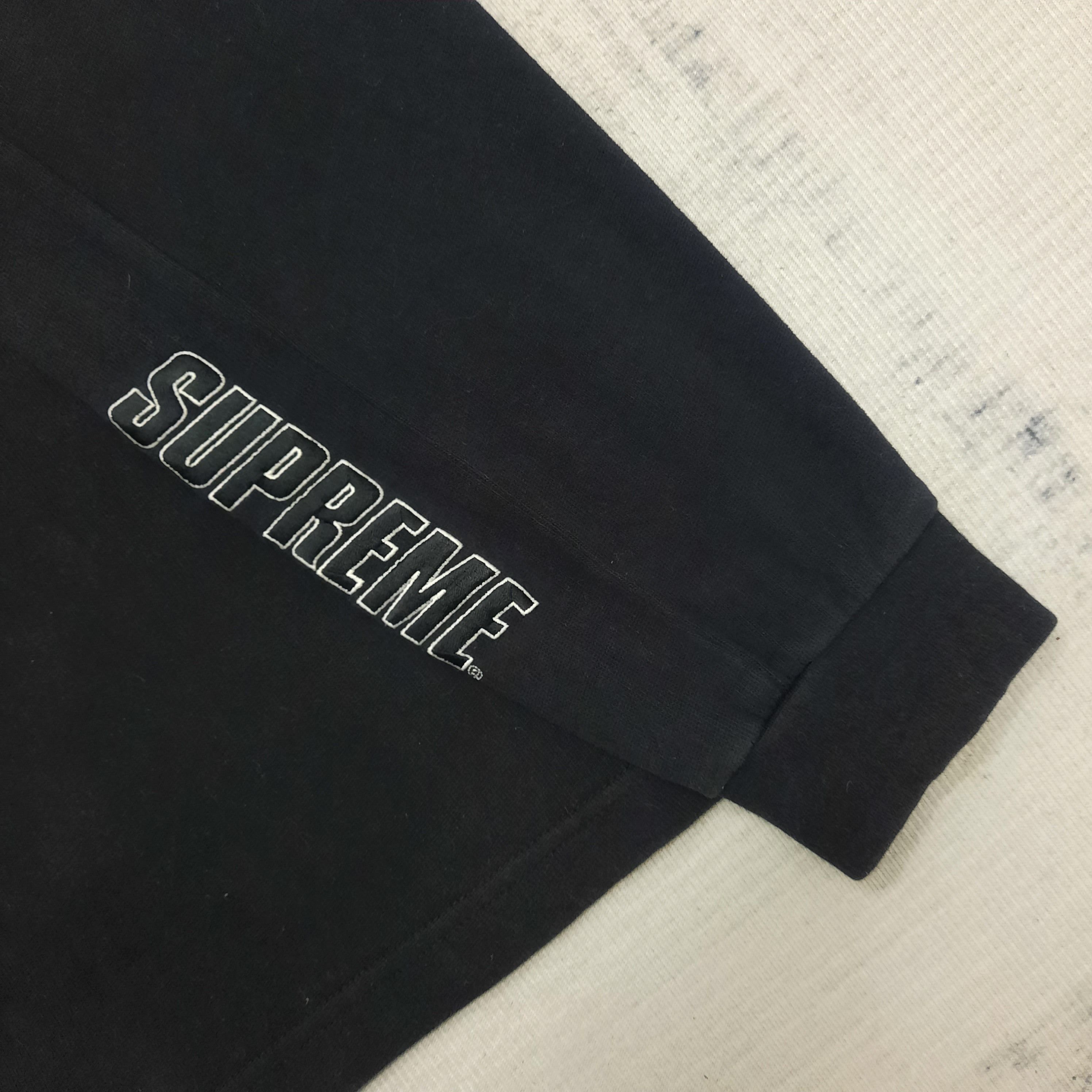 Supreme 🔥Supreme spellout pull over long sleeve shirt Size US M / EU 48-50 / 2 - 6 Thumbnail
