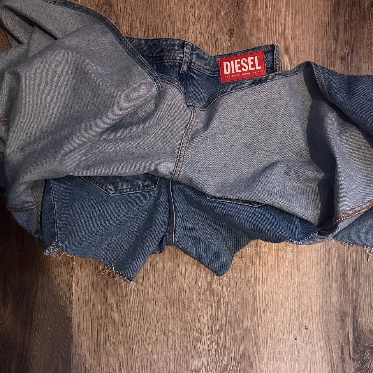 Diesel × Japanese Brand × Vintage Diesel Red Tag by Shayne Oliver Double Jeans Size US 26 / EU 42 - 3 Thumbnail