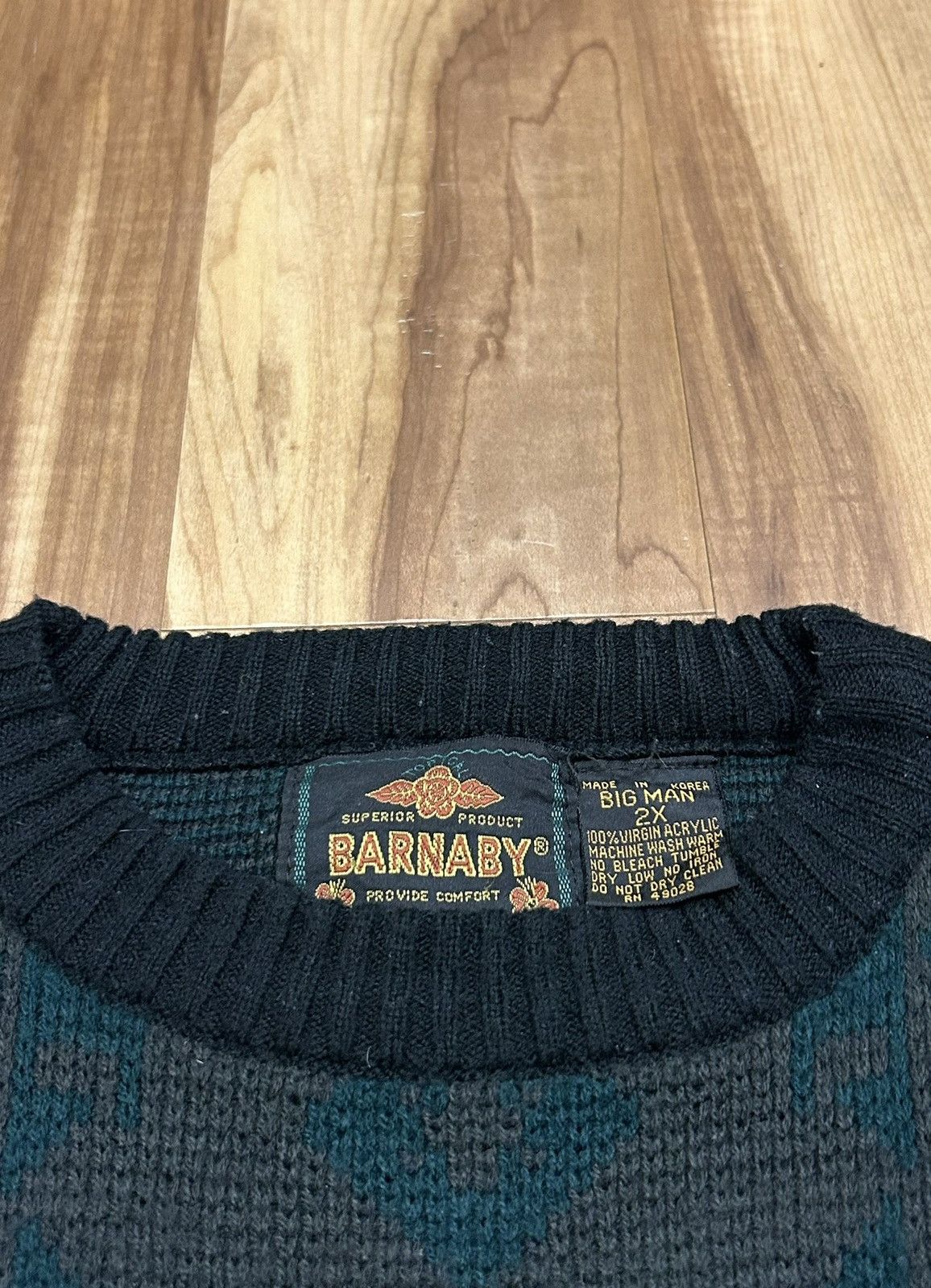 Other Vintage Barnaby Aztec Sweater Size US XXL / EU 58 / 5 - 4 Thumbnail