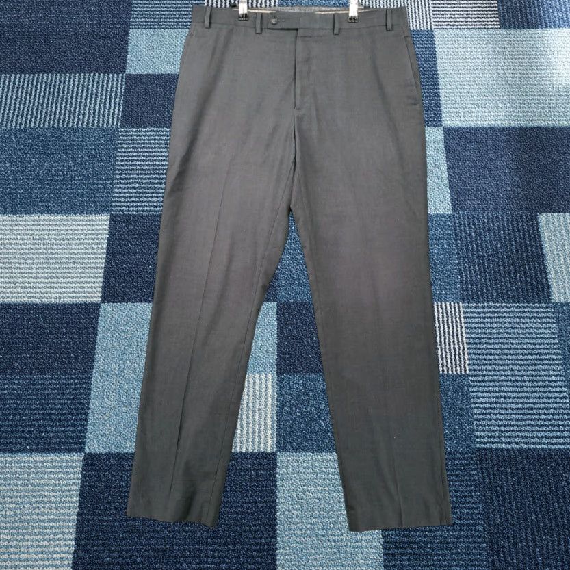 Calvin Klein Calvin Klein Dress Pants Mens 36X32 Gray Mid Rise Straight Leg Flat Front Dress Pants Mens Gray 36X32 Flat Front Straight Leg Calvin Klein Pants Mens Size US 36 / EU 52 - 1 Thumbnail