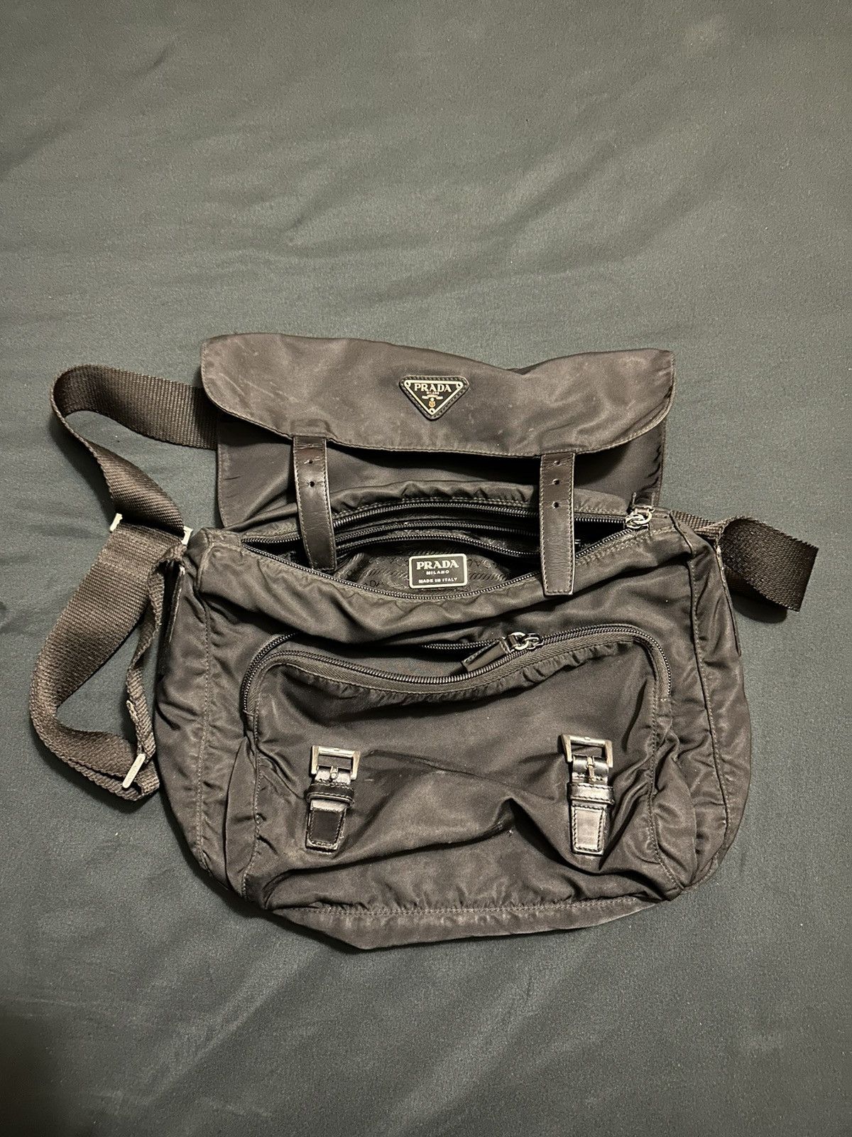 Prada Vintage Prada Crossbody Bag Size ONE SIZE - 2 Thumbnail