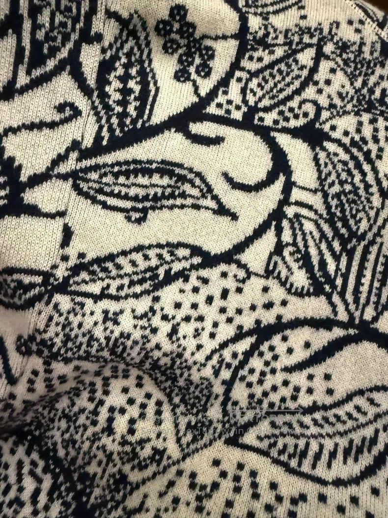 Dior Dior Black and white printed hooded knitwear sweater Size XXS / US 00 / IT 34 - 4 Thumbnail