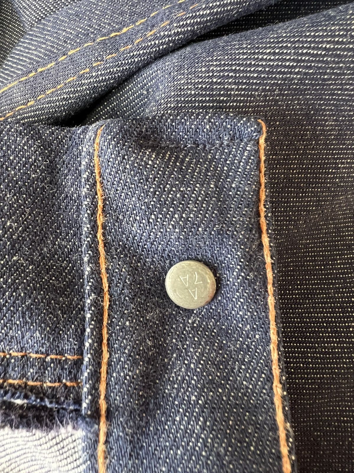 Vintage Vintage 60s Wrangler TALON Zipper Light Denim Bootcut Jeans Size US 30 / EU 46 - 23 Thumbnail