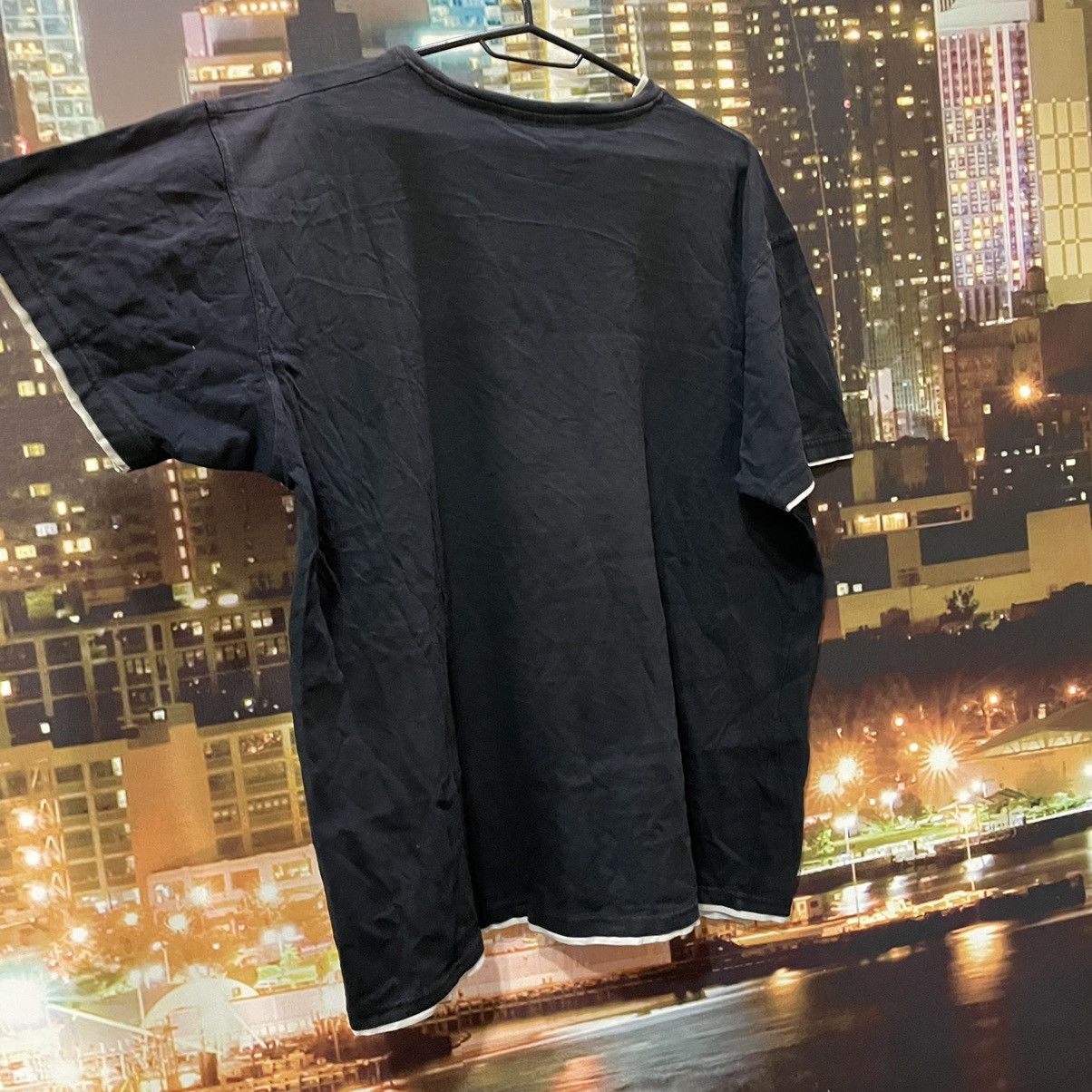 Vintage Vintage 90s Graphic Tee Humor Streetwear Oversized Black L Size US L / EU 52-54 / 3 - 6 Thumbnail