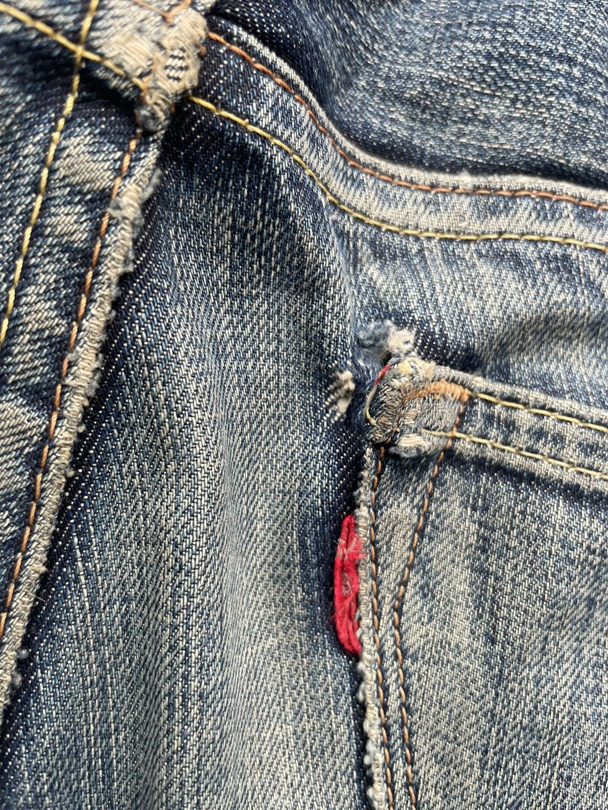 Levi's Levis 504 Faded & Distresed Size US 32 / EU 48 - 23 Thumbnail