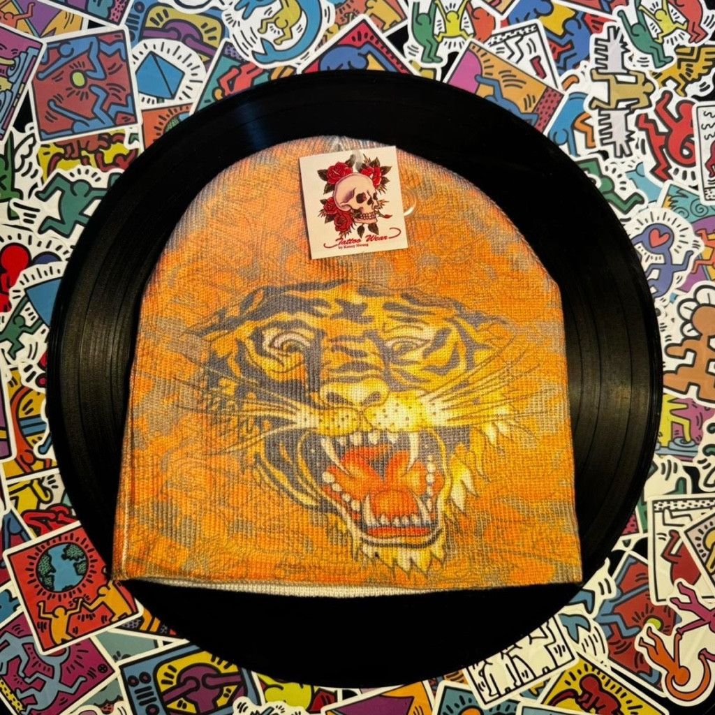 Ed Hardy Y2k Ed Hardy Style Tiger Beanie Size 26 - 2 Thumbnail