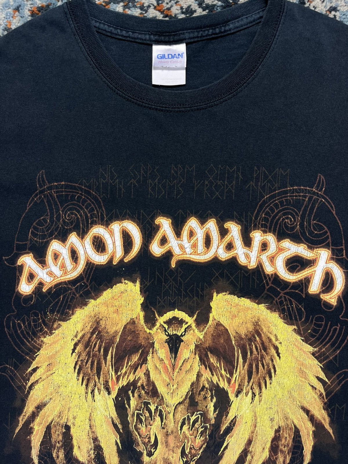 Band Tees × Vintage Vintage 00s Amon Amarth shape shifter graphic band tee Size US XL / EU 56 / 4 - 5 Thumbnail