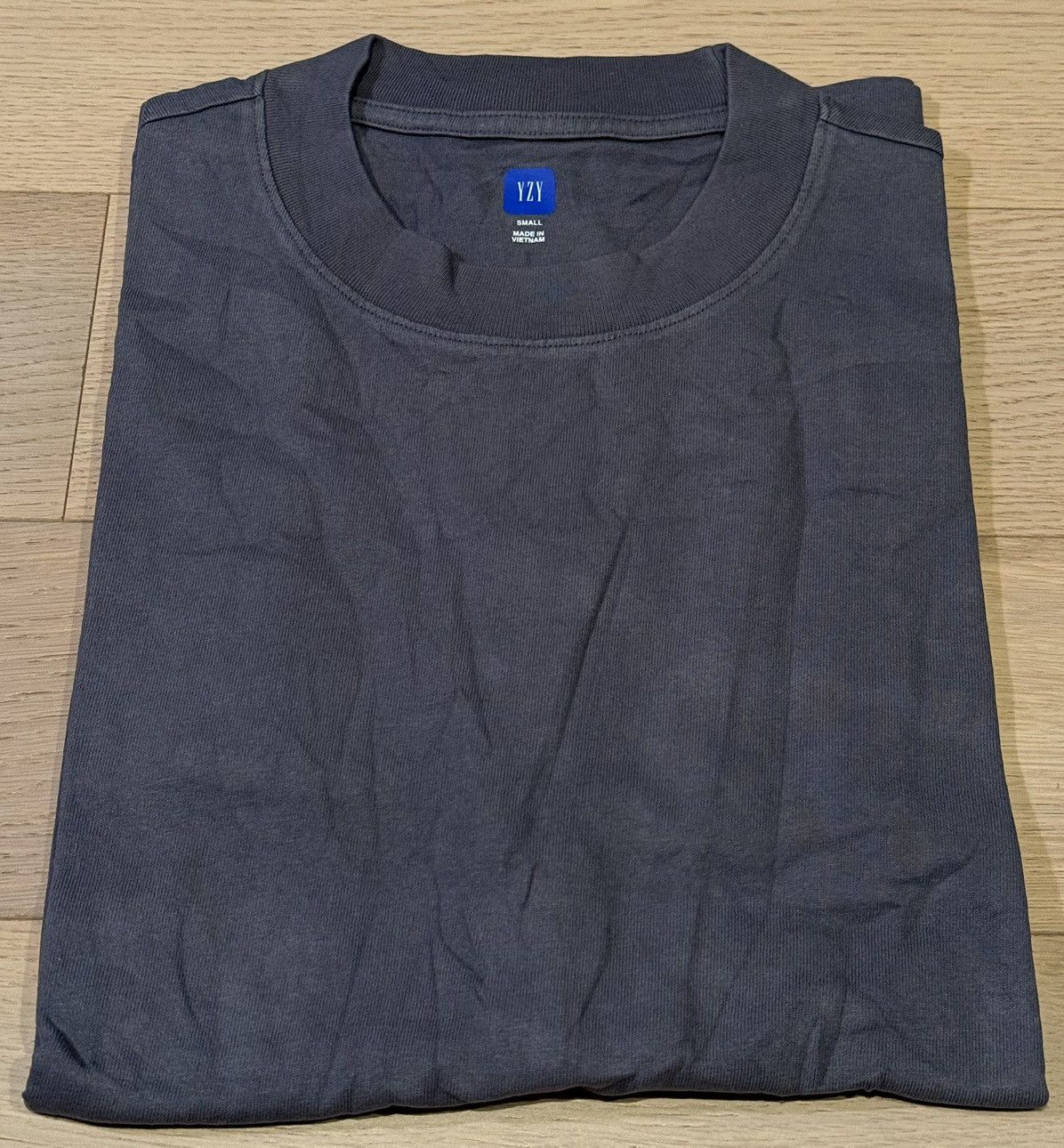 Gap × Yeezy Yeezy Gap Blank Tee H02 Dark Gray Small Size US S / EU 44-46 / 1 - 1 Thumbnail