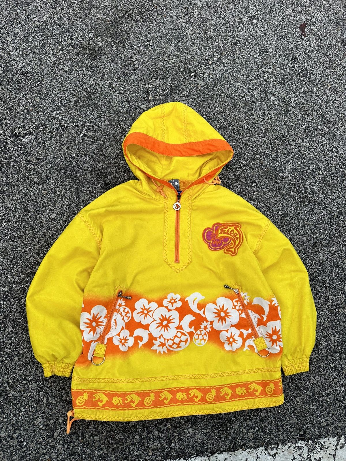 Japanese Brand 👹Vintage Jojo Fiore Floral Pullover Jacket Size US L / EU 52-54 / 3 - 3 Thumbnail