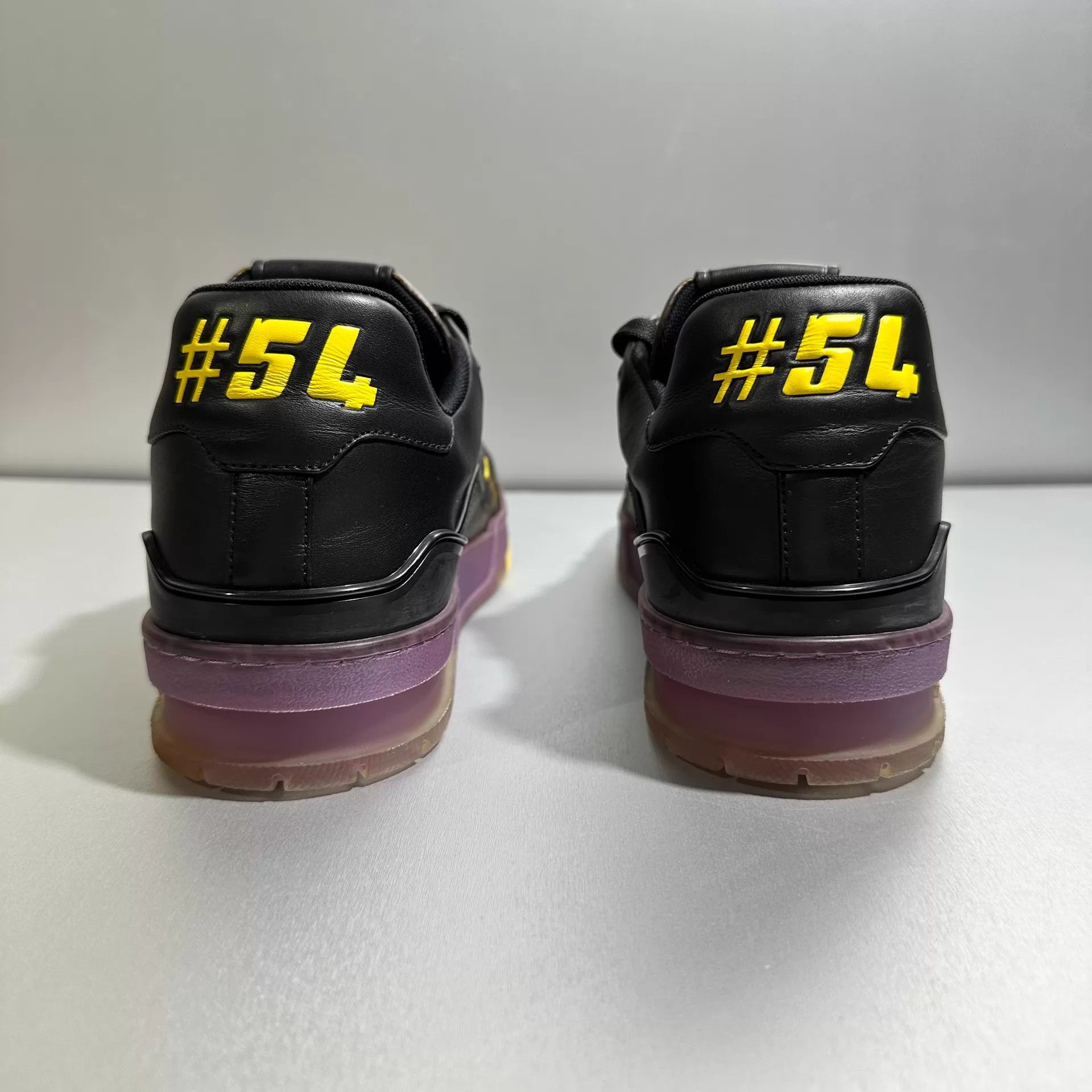Louis Vuitton LV Trainer Purple Gold Lakers 40/US6 1x Worn Mint Size US 7 / EU 40 - 5 Thumbnail